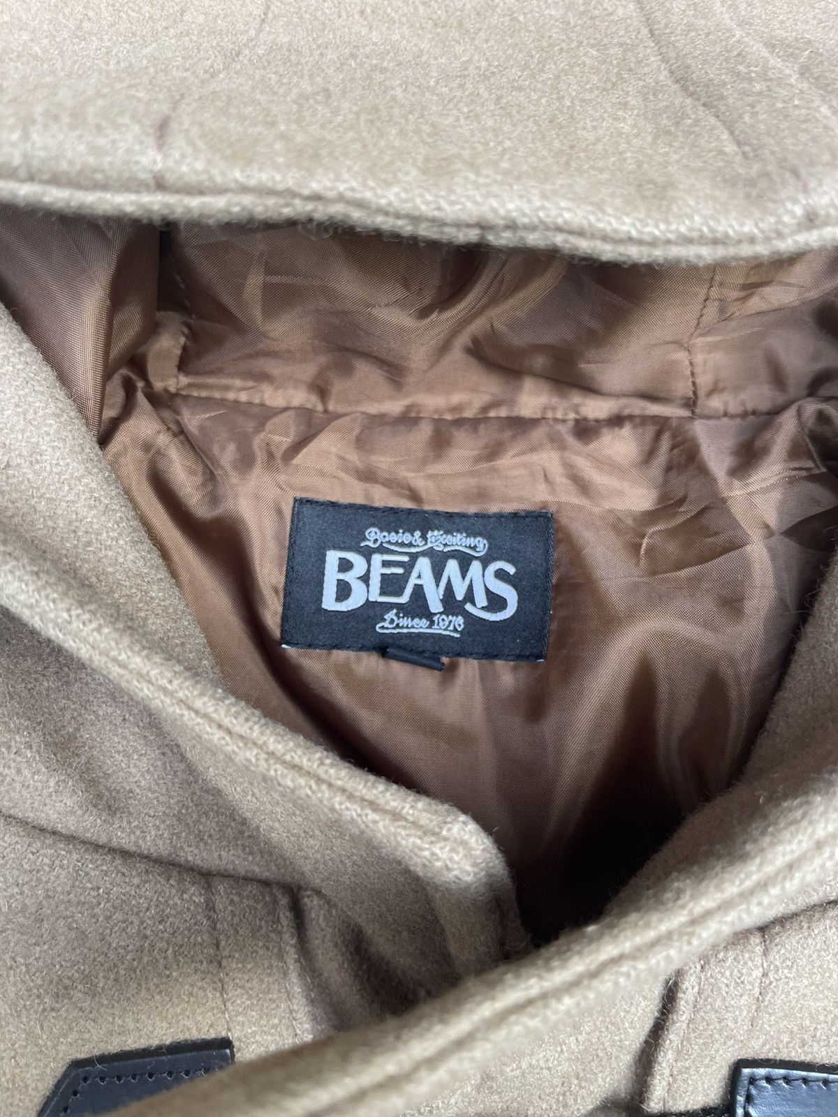 Beams Japan BEAMS Wool Duffle Jacket – Toggle Closure, Hooded Size US M / EU 48-50 / 2 - 3 Thumbnail