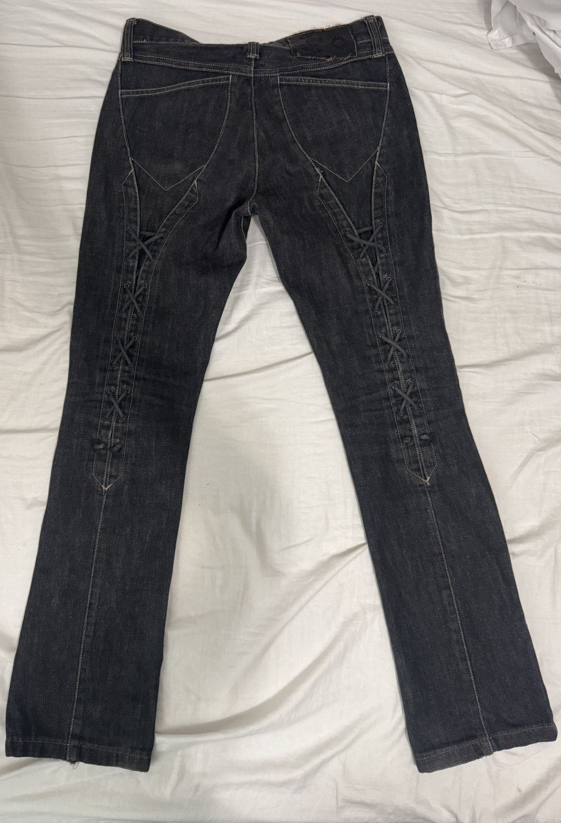 Yoshiyuki Konishi Japanese brand Yoshiyuki Konishi Denim Pants Size US 26 / EU 42 - 2 Thumbnail