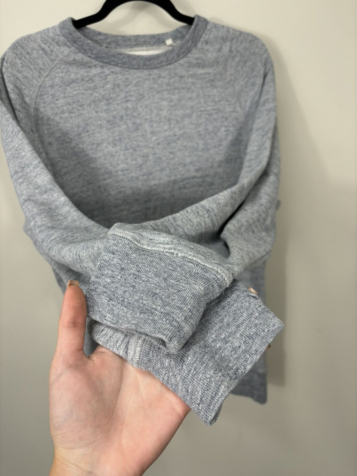 Our Legacy Our Legacy SS14 Grey Blue Melange Y2K Hype Sweatshirt Size US M / EU 48-50 / 2 - 3 Thumbnail