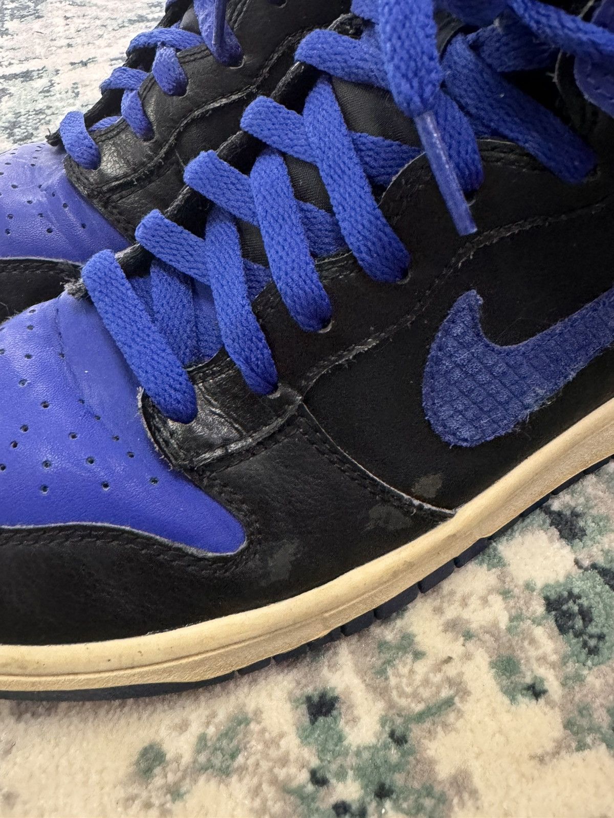 Nike VINTAGE 2012 NIKE DUNK J PACK ROYAL BLUE SHOES Size US 8.5 / EU 41-42 - 8 Thumbnail