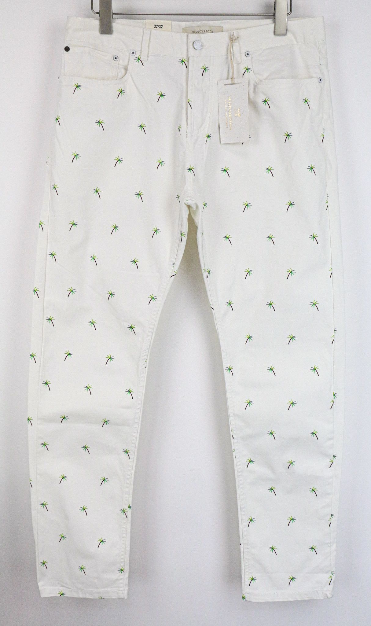 Scotch & Soda DEAN W32/L32 Off-White Loose Taper Stretch Jeans 75630 Size US 32 / EU 48 - 1 Thumbnail