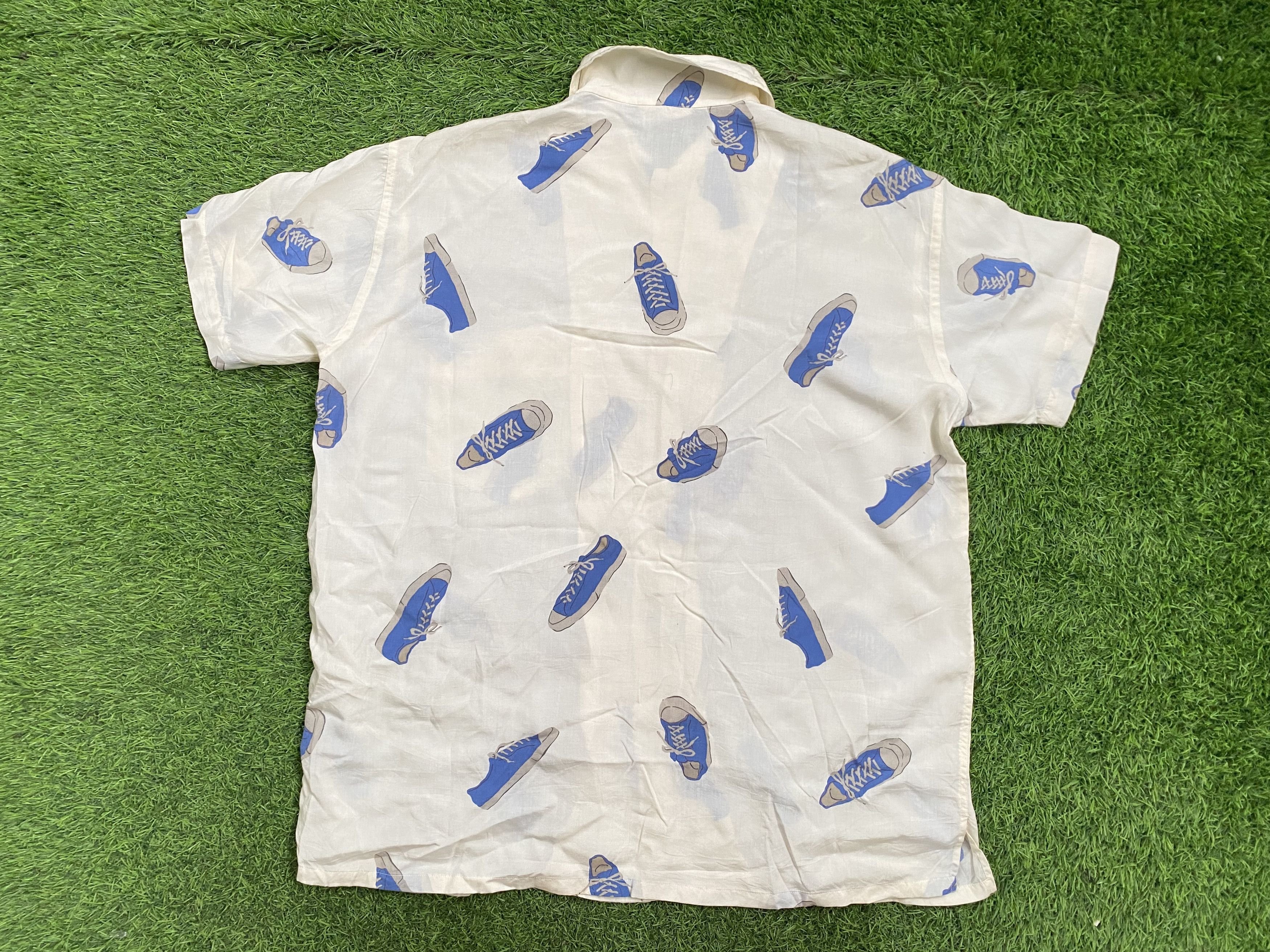 Hai Sporting Gear × Issey Miyake Vintage 90s Hai Sporting Gear by Issey Miyake Shoes Print Size US L / EU 52-54 / 3 - 4 Thumbnail