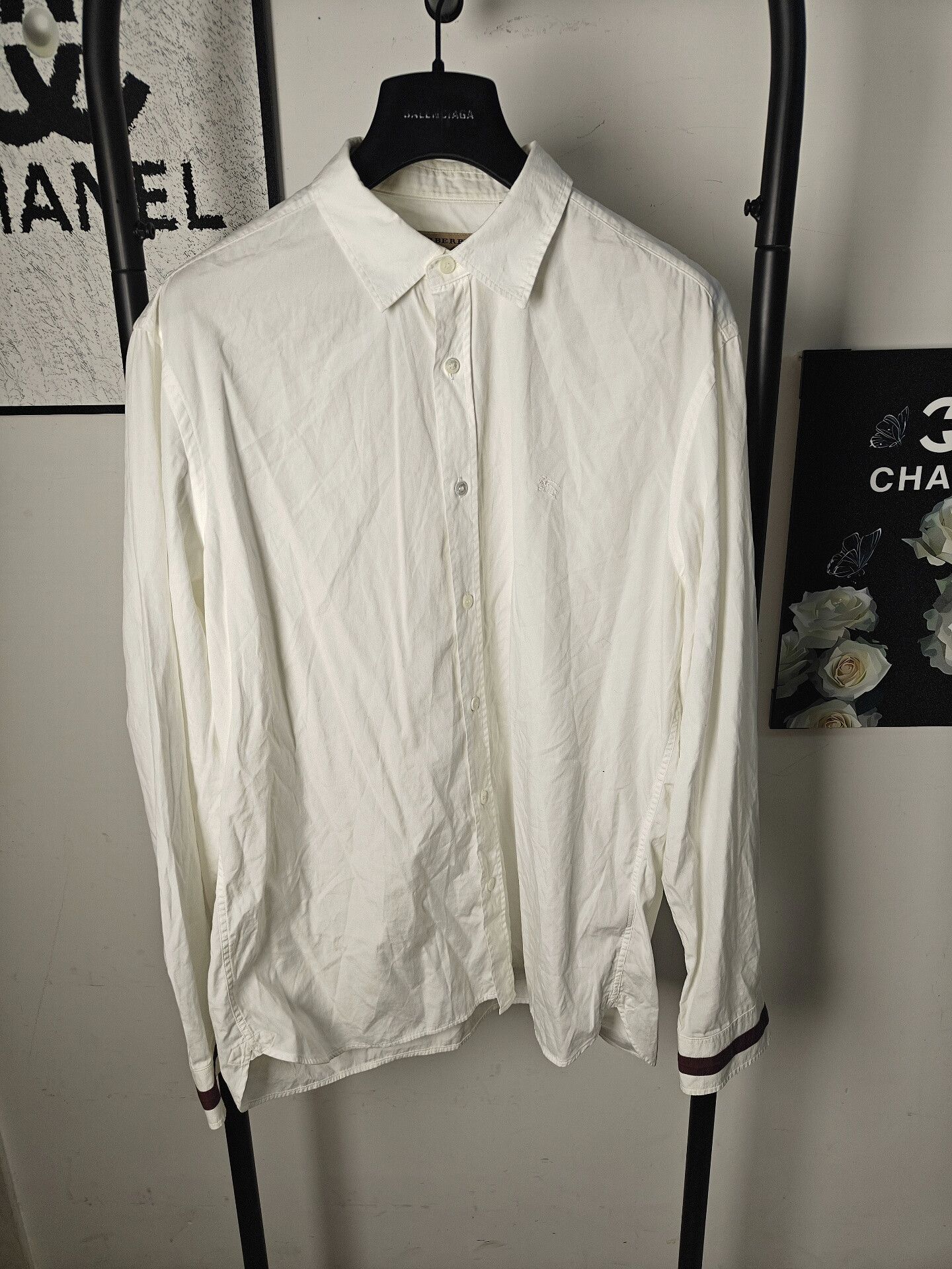 Burberry Burberry White Shirt xl Men Size US XL / EU 56 / 4 - 1 Thumbnail