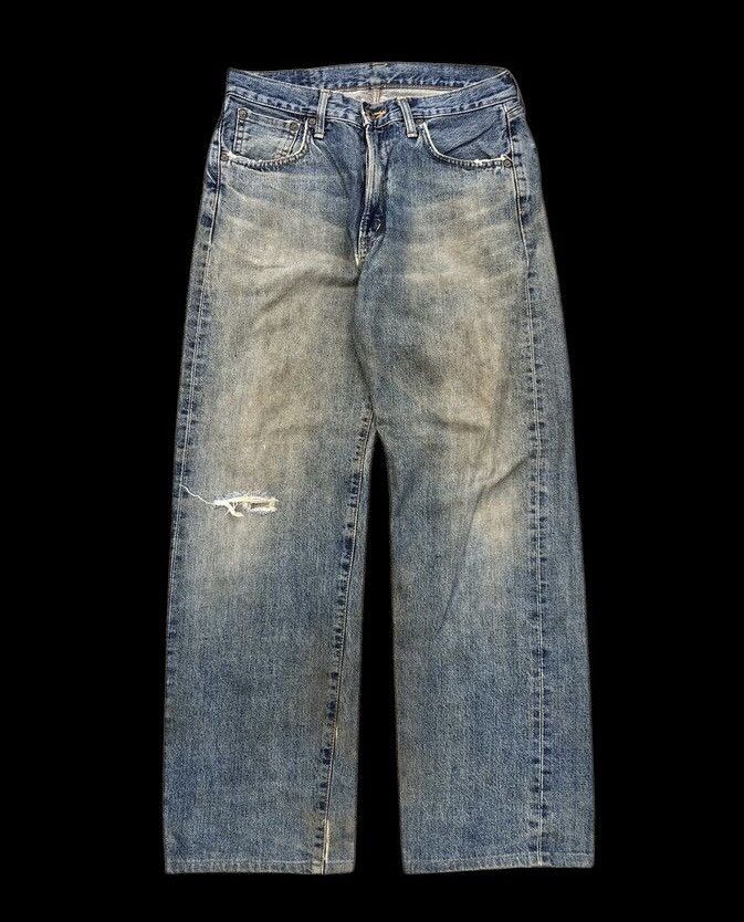 Edwin RUSTY DIRTY WIDE LEG SELVEDGE JEANS BY EDWIN Size US 31 - 1 Thumbnail