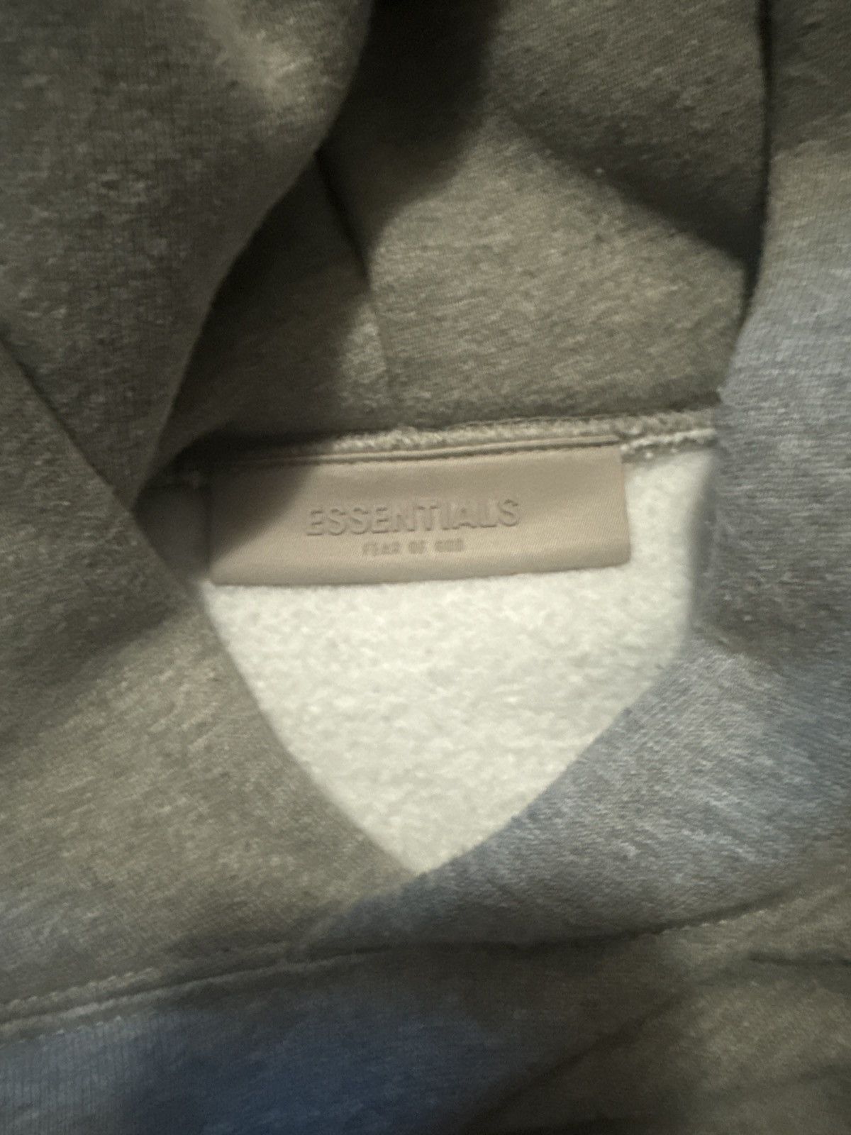 Essentials Fear of God Essentials Fleece Hoodie II'Light Heather Grey' Size US S / EU 44-46 / 1 - 4 Thumbnail