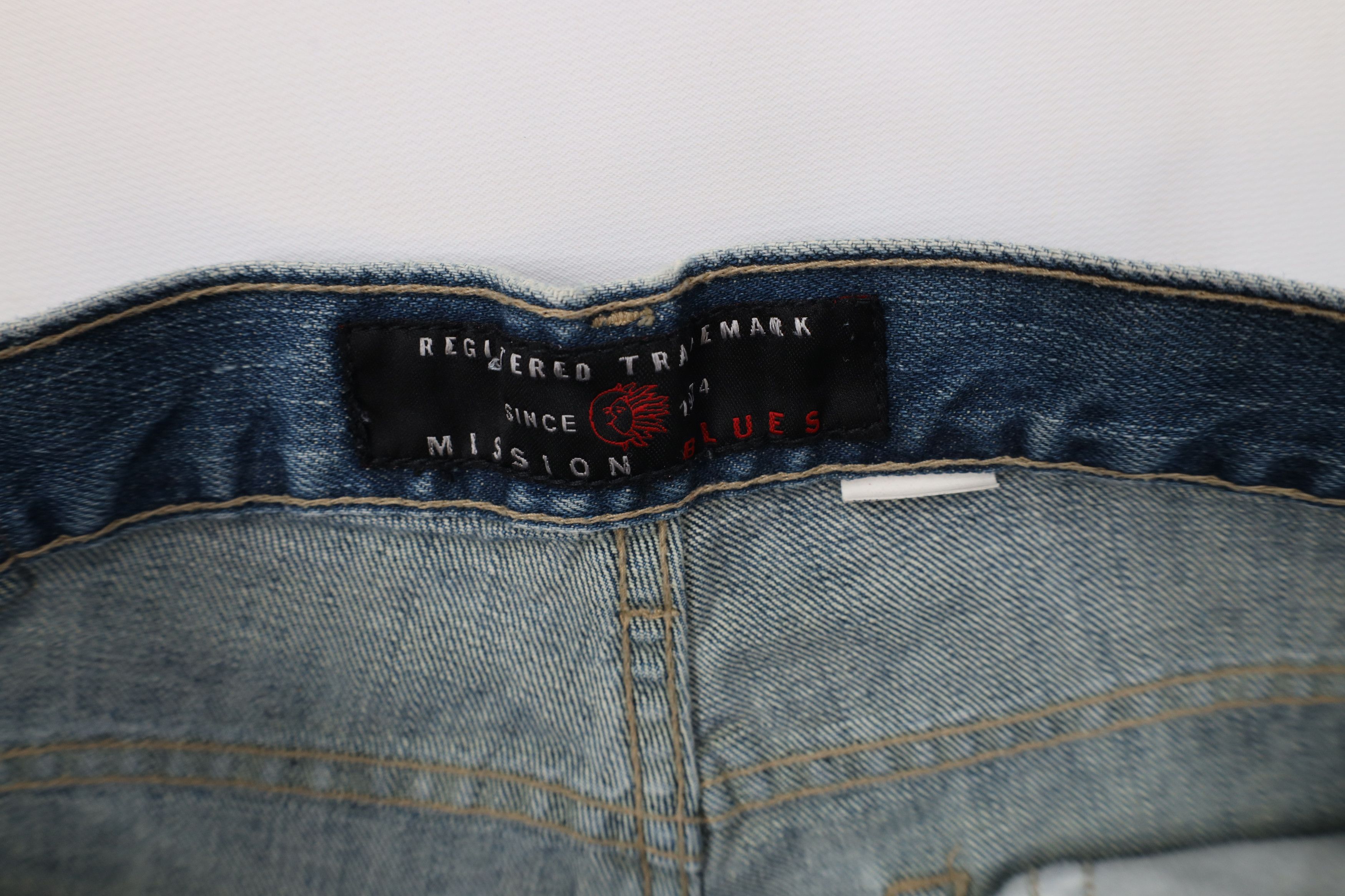 Vintage Vintage 90s Streetwear Relaxed Straight Leg Denim Jeans Size US 32 / EU 48 - 10 Thumbnail