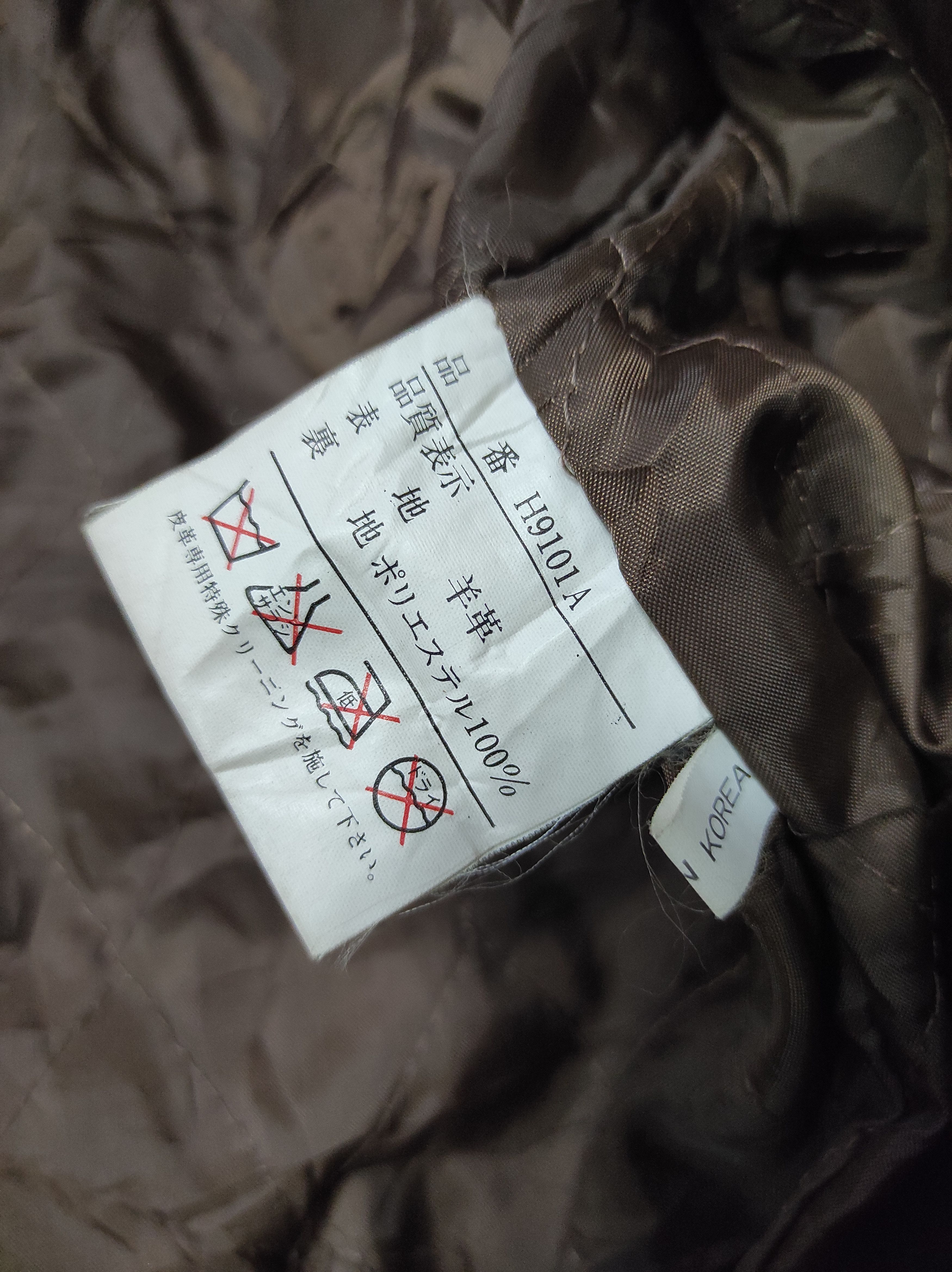 Genuine Leather × Japanese Brand × Vintage ZILCH CLASSICS RETRO GENUINE LEATHER BOMBER JACKET Size US M / EU 48-50 / 2 - 10 Thumbnail