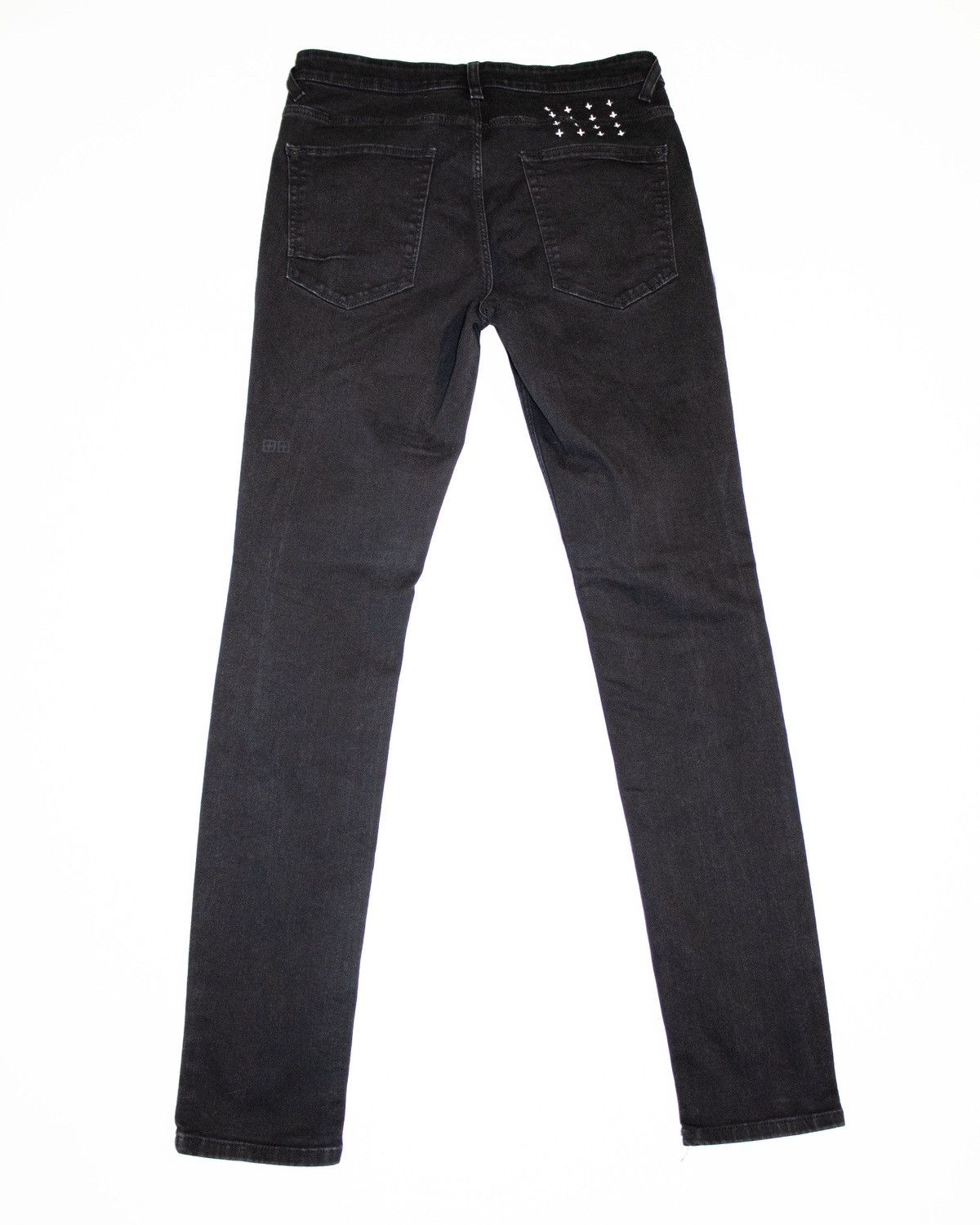Designer × Ksubi Ksubi Black Chitch Krow Jeans Size US 31 - 4 Thumbnail