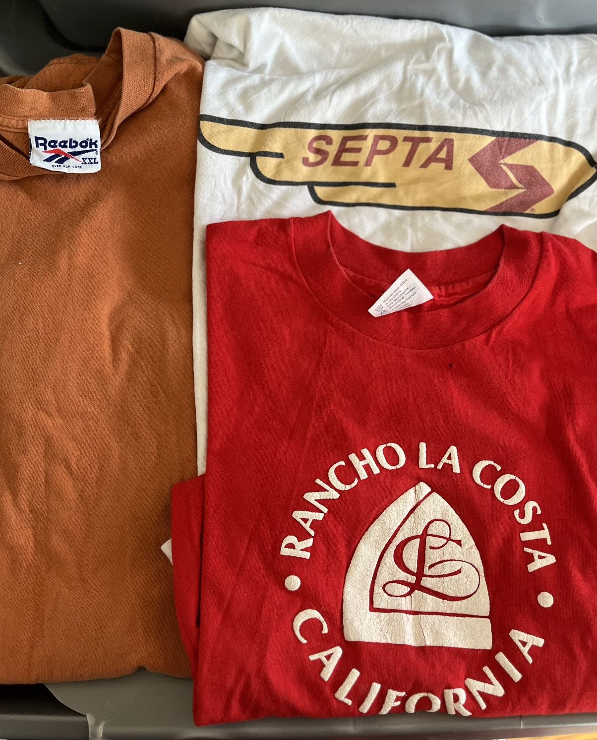 Hanes 3 vintage 90s california surf shirt all have flaws b5 Size US XXL / EU 58 / 5 - 1 Thumbnail
