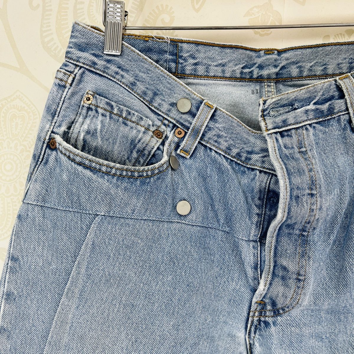 Levi's × Vintage Tokyo Ripper X Levis Distressed Jeans Size US 33 - 6 Thumbnail