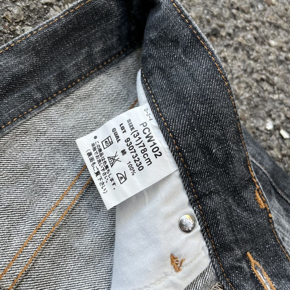 Tornado Mart FLARE JEANS CLAWMARK DENIM CRACK WASH BOBSON FADED PANTS Size US 31 - 8 Thumbnail