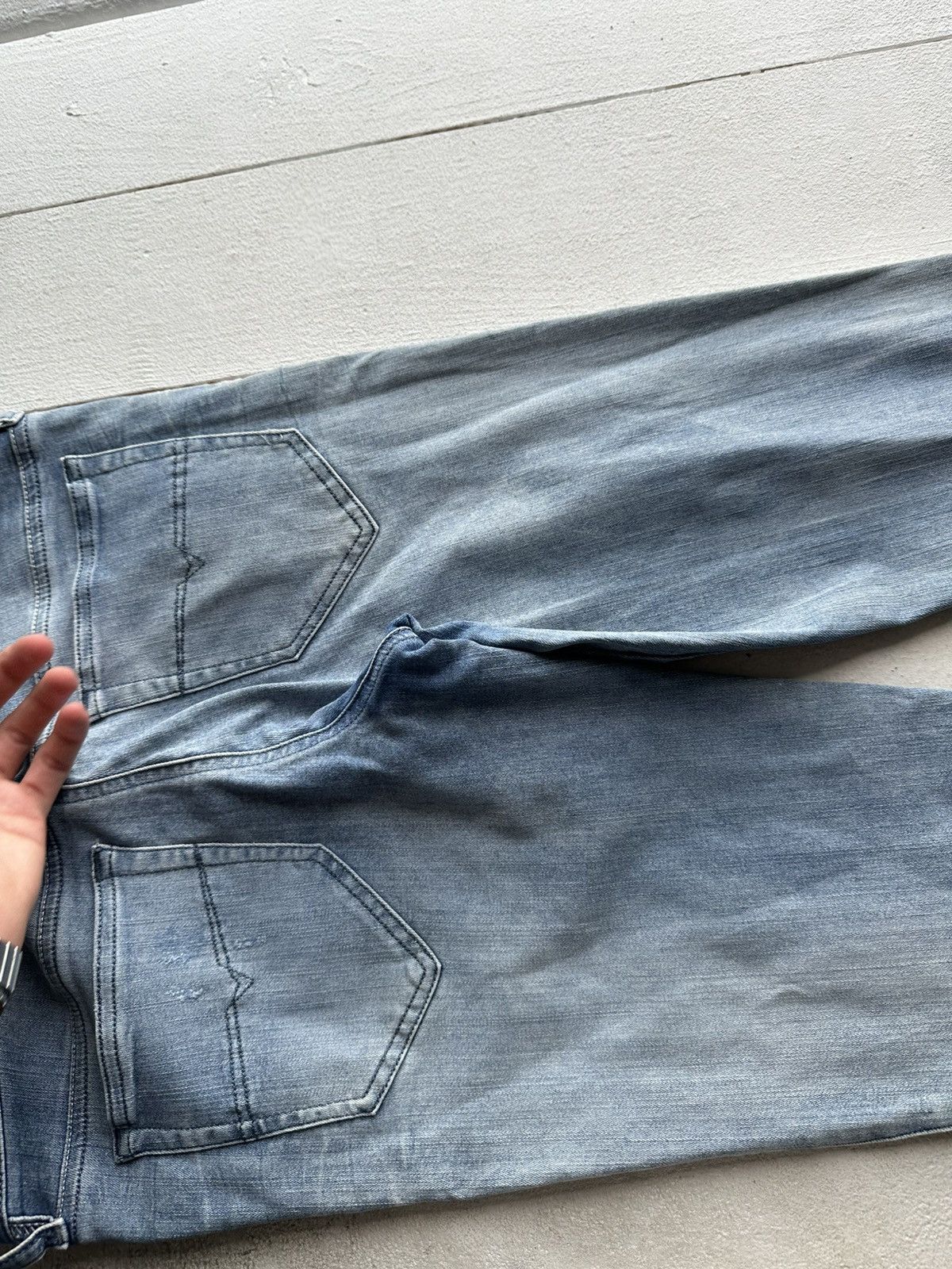 Diesel 🚨Gothic Diesel Regular Slim relax Flared Jeans Womens Size 31" - 9 Thumbnail