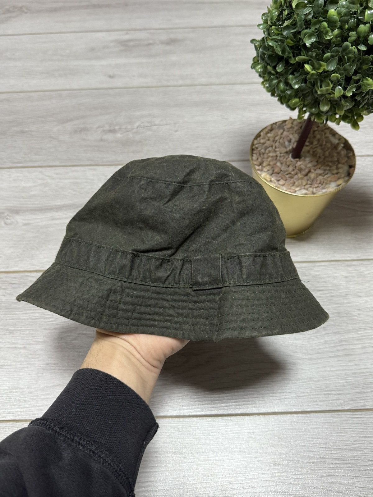 Burberry Prorsum Burberry wax nova check bucket hat Size ONE SIZE - 3 Thumbnail