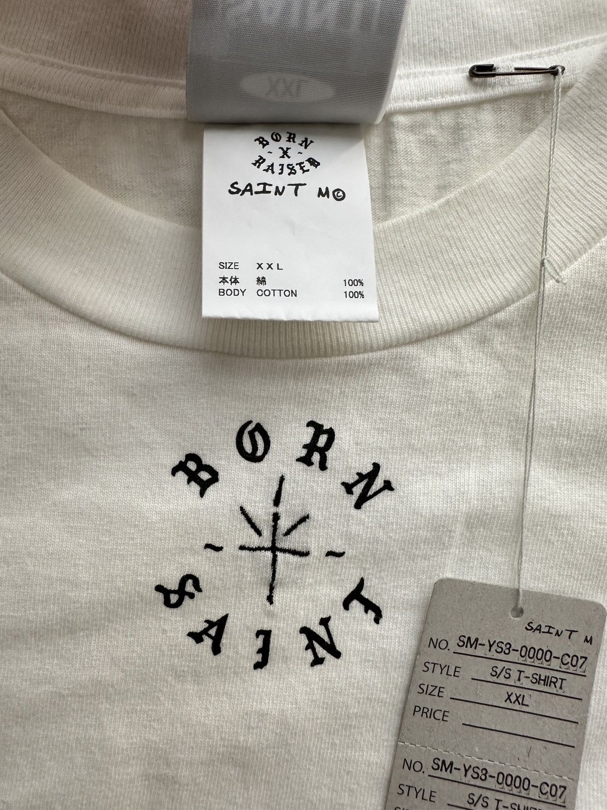 Saint Michael Born saint tee Size US XXL / EU 58 / 5 - 3 Thumbnail