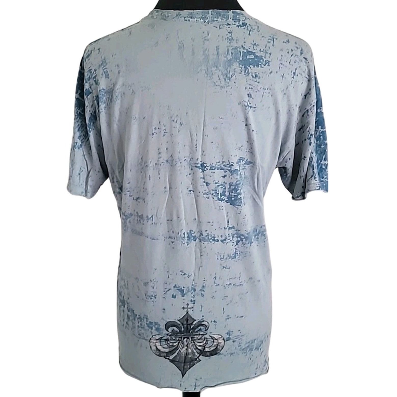 Affliction Y2K Affliction Wing Graphic Tee M Thrashed Grunge Alt Size US M / EU 48-50 / 2 - 3 Thumbnail