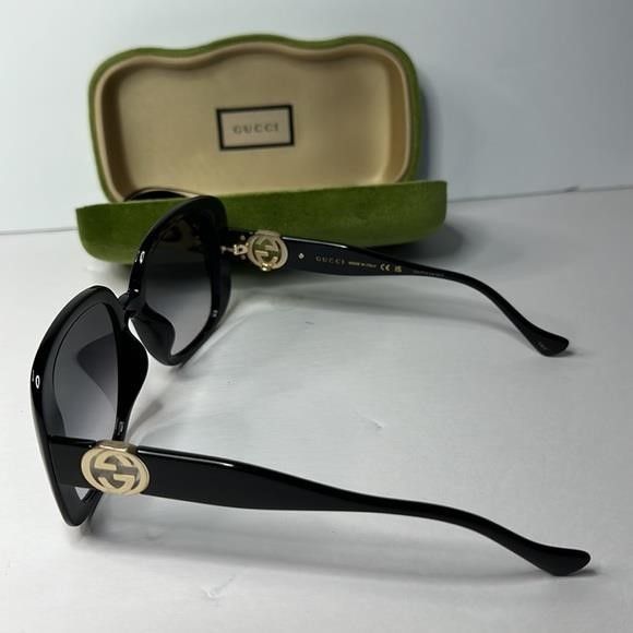 Gucci New Authentic GUCCI Grey Square Ladies Sunglasses GG1029SA 0 Size ONE SIZE - 13 Thumbnail