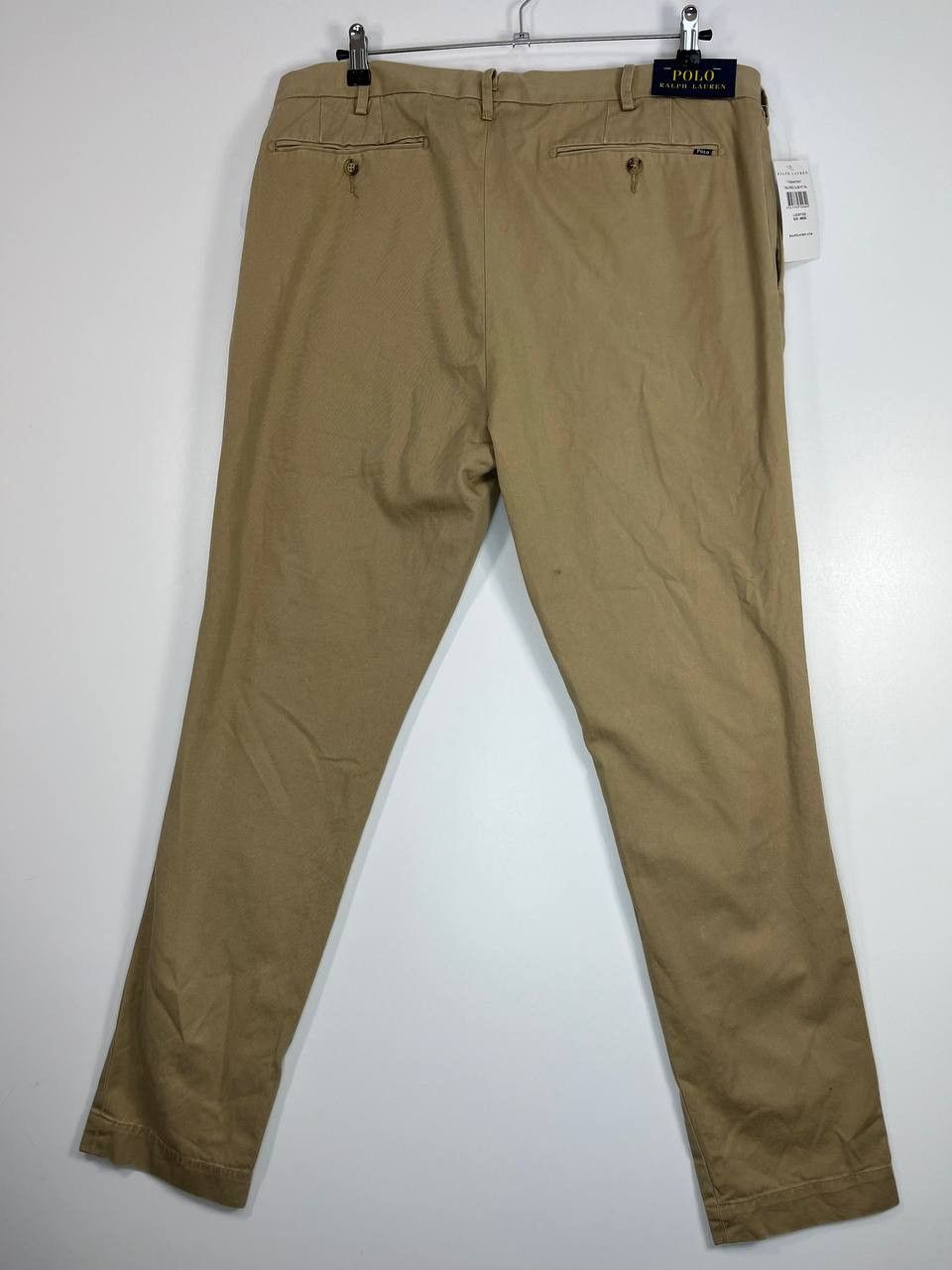 Polo Ralph Lauren Polo Ralph Lauren Tailored Slim Fit Chino Pants Beige Sz 38 Size US 32 / EU 48 - 10 Thumbnail