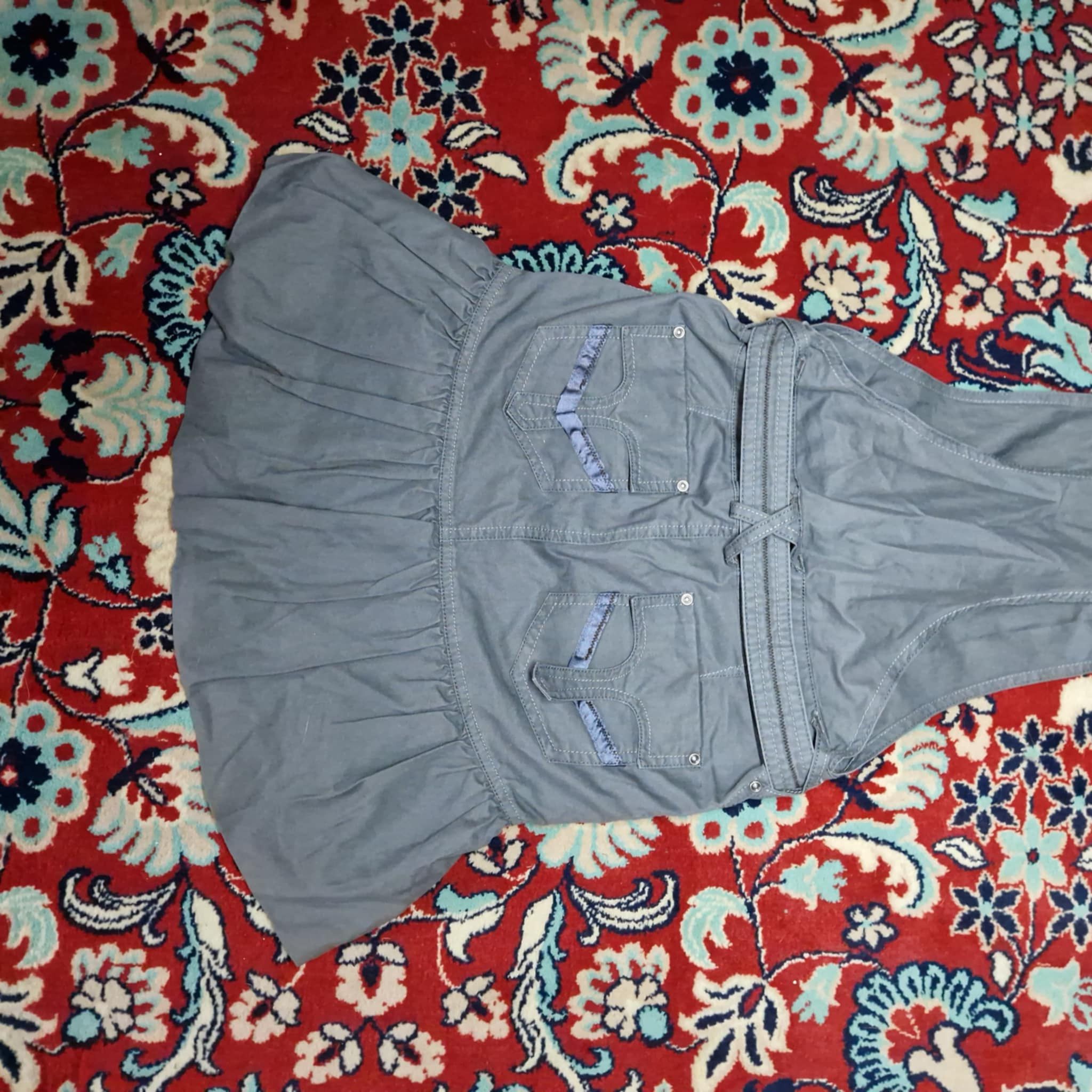 Diesel Diesel Industry Y2K Avant-Garde Overalls Dress Size 27" / US 4 / IT 40 - 4 Thumbnail