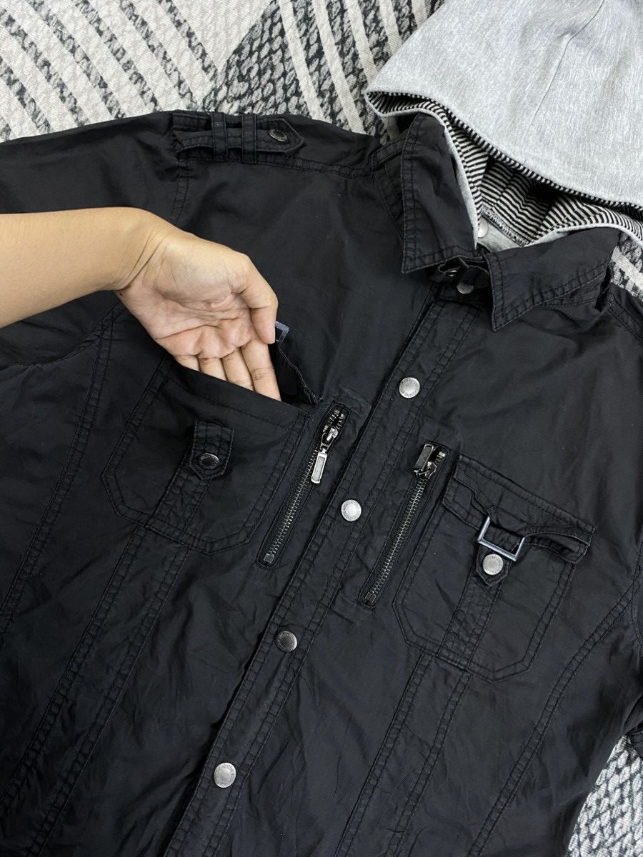 In The Attic Vtg In The Attic Shortsleeve Hooded Zipper Size US M / EU 48-50 / 2 - 9 Thumbnail