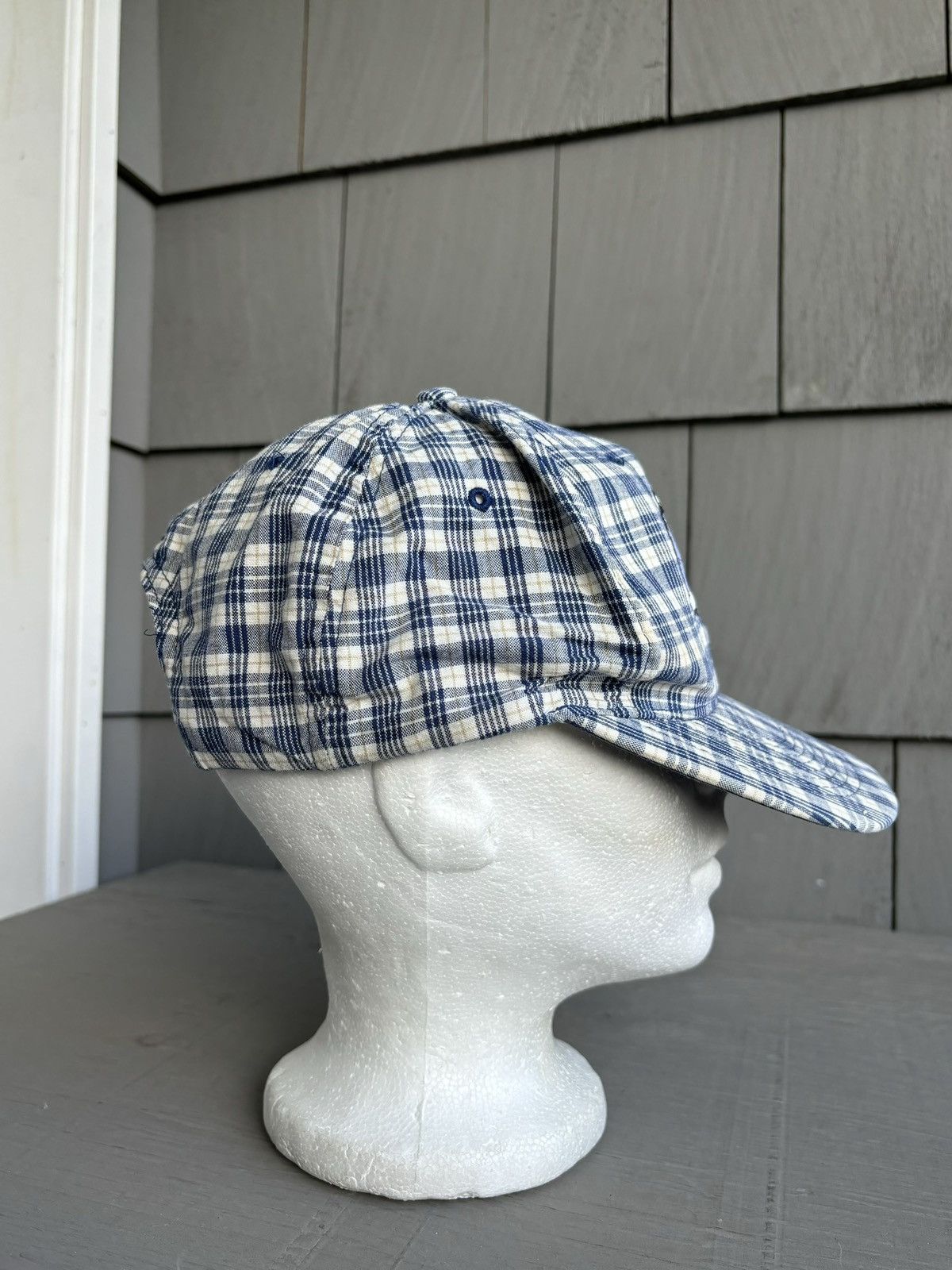 Levi's 1990s Levi's Cap 90s Vintage Plaid Baseball Hat Snapback Size ONE SIZE - 4 Thumbnail