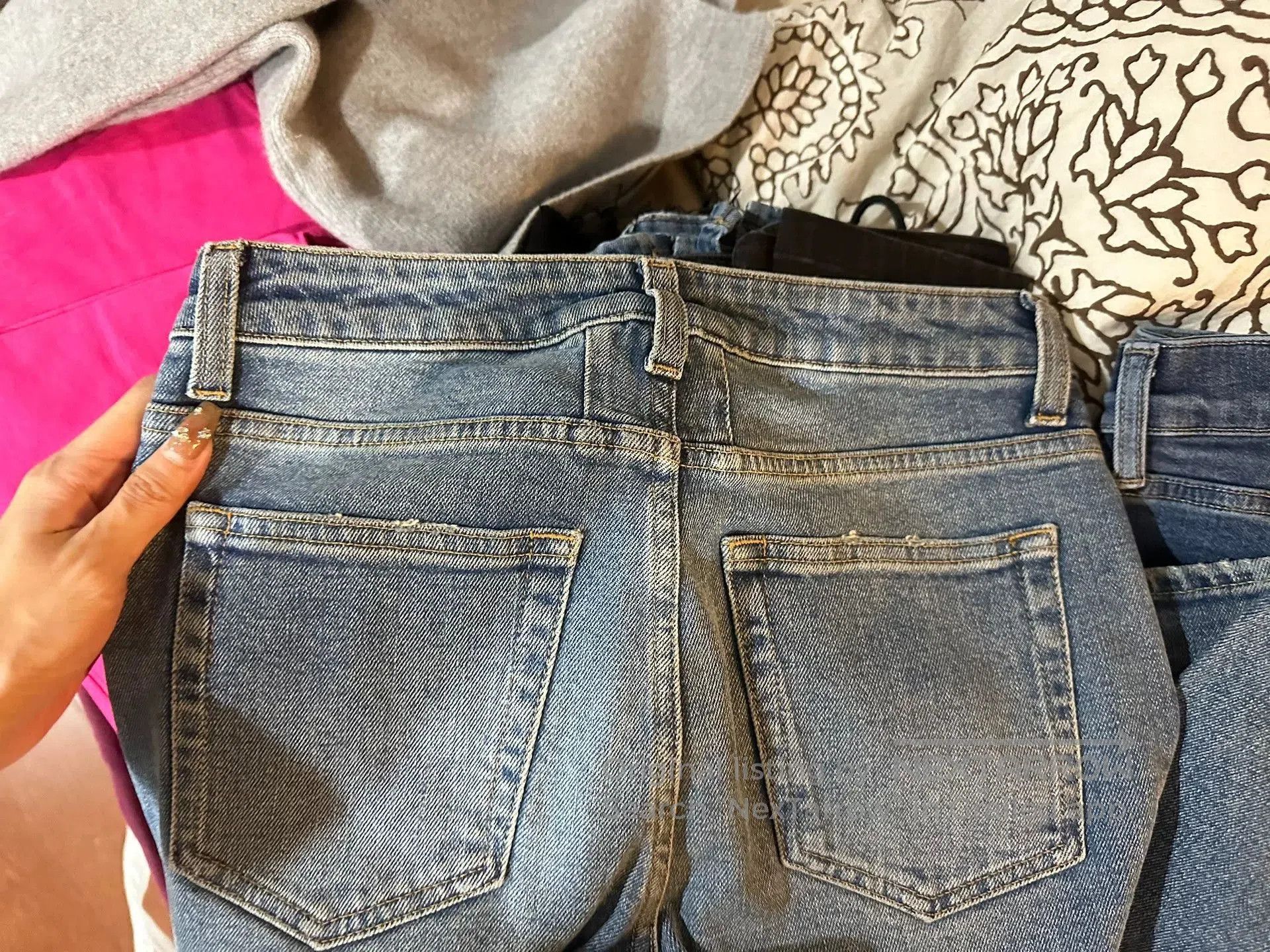 Saint Laurent Paris Saint Laurent Light Blue Washed Jeans. Size 26" / US 2 / IT 38 - 9 Thumbnail