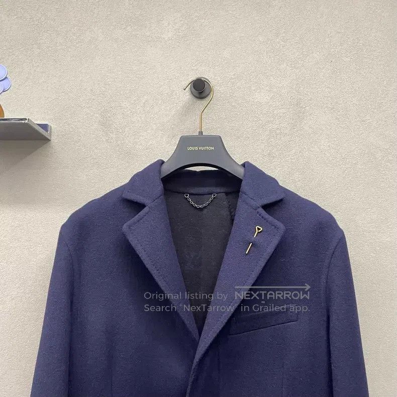 Louis Vuitton Louis Vuitton Dark Blue Coat Size US M / EU 48-50 / 2 - 4 Thumbnail