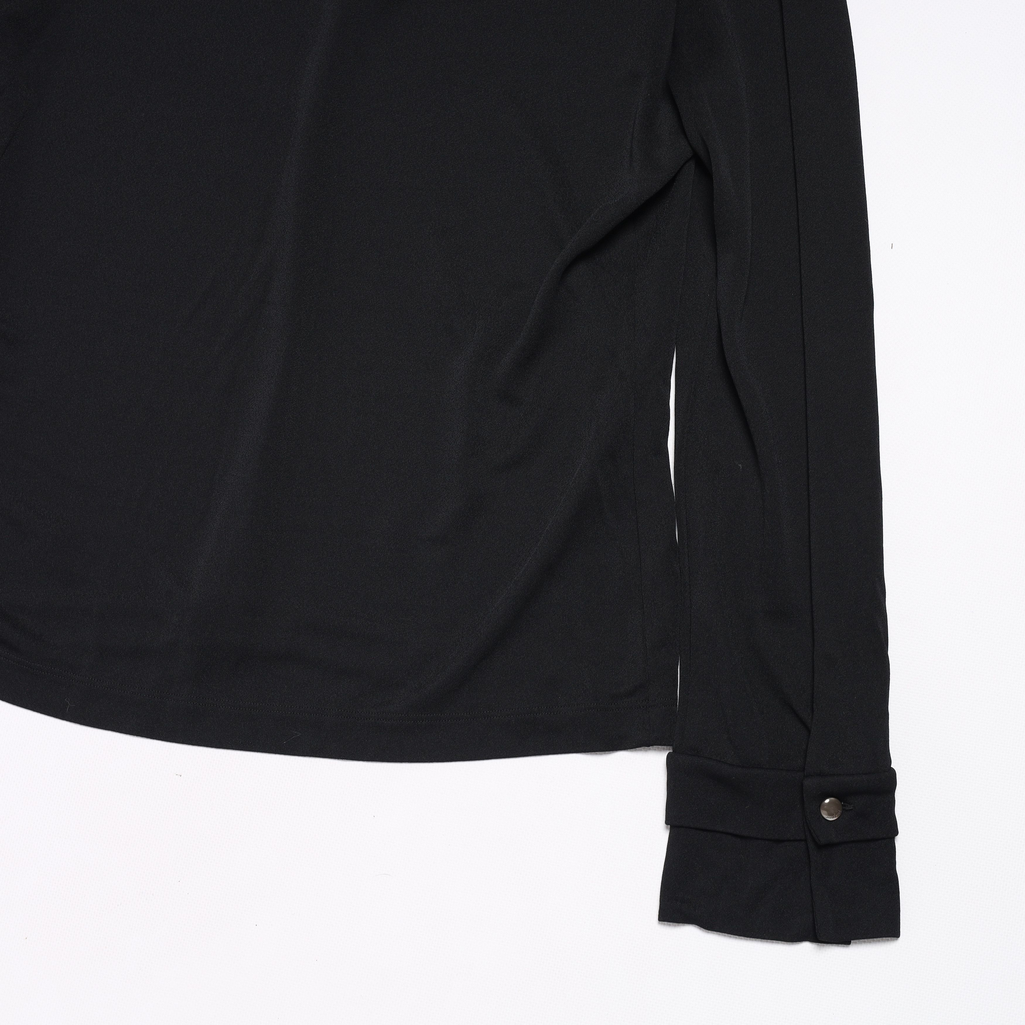 Salvatore Ferragamo Salvatore Ferragamo Viscose Nylon Long sleeve Blouse Size XL / US 12-14 / IT 48-50 - 5 Thumbnail