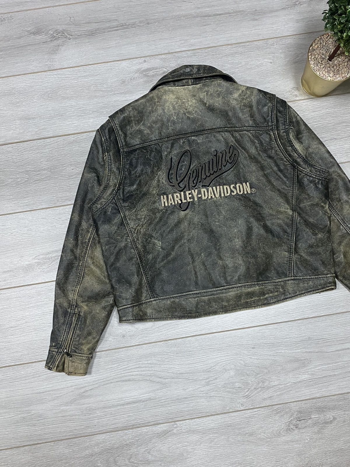 Harley Davidson Harley Davidson vintage big logo racing moto jacket Size US M / EU 48-50 / 2 - 11 Thumbnail