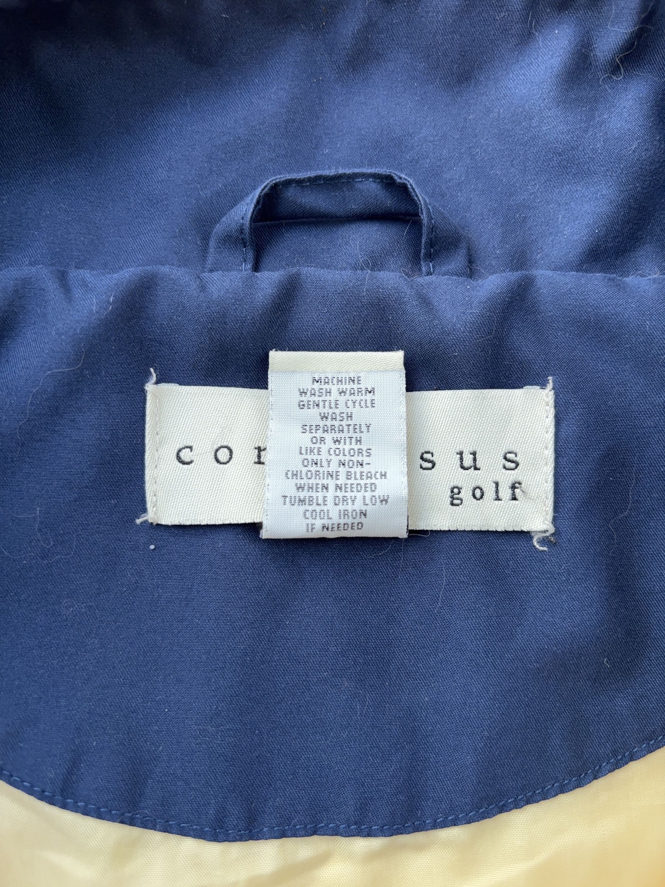 Consensus Sportswear Consensus Golf Yellow Half Zipper Jacket Size US M / EU 48-50 / 2 - 6 Thumbnail
