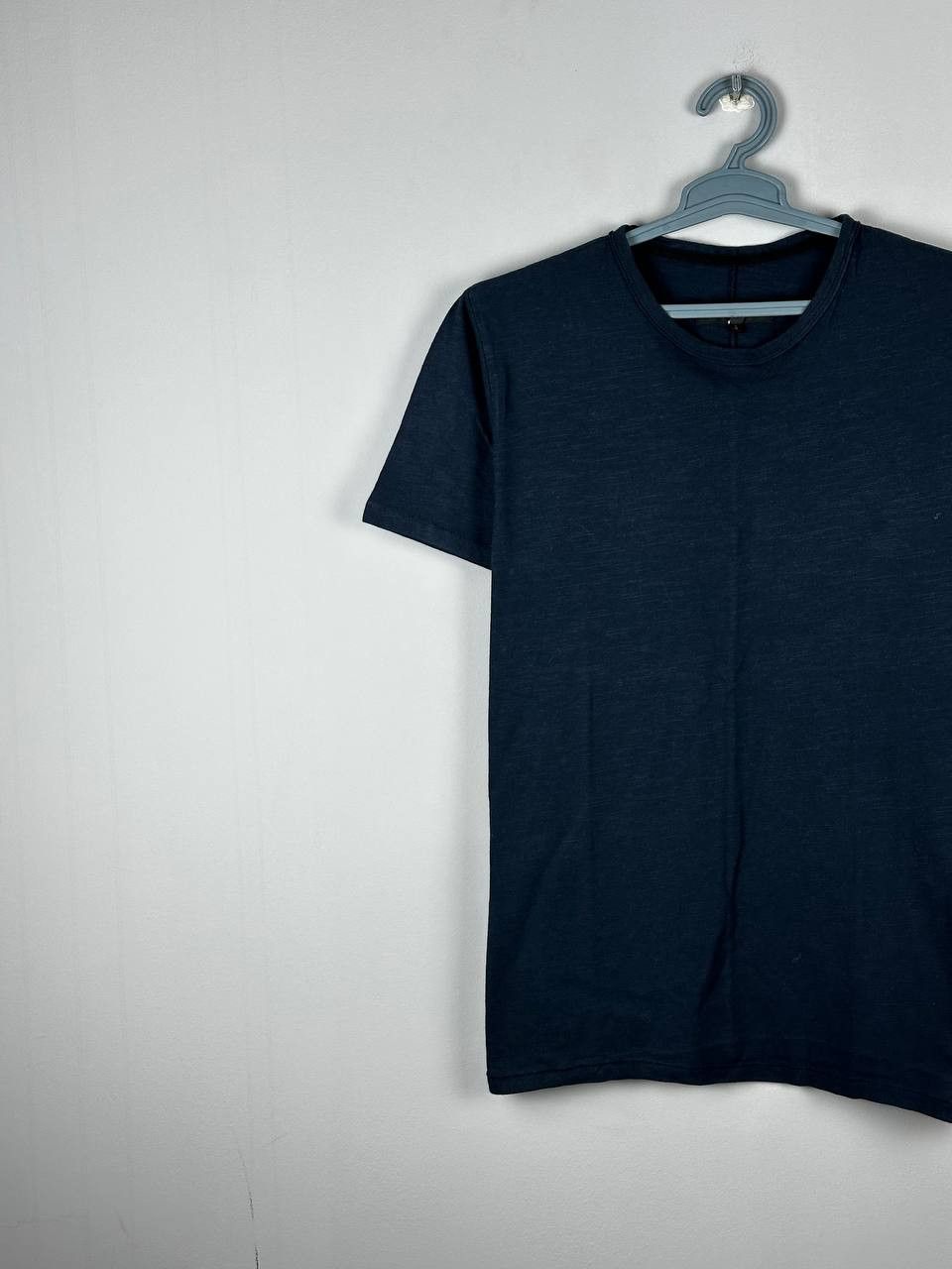 Rag & Bone Rag & Bone Flame T-Shirt Navy Organic Cotton Size US M / EU 48-50 / 2 - 2 Thumbnail