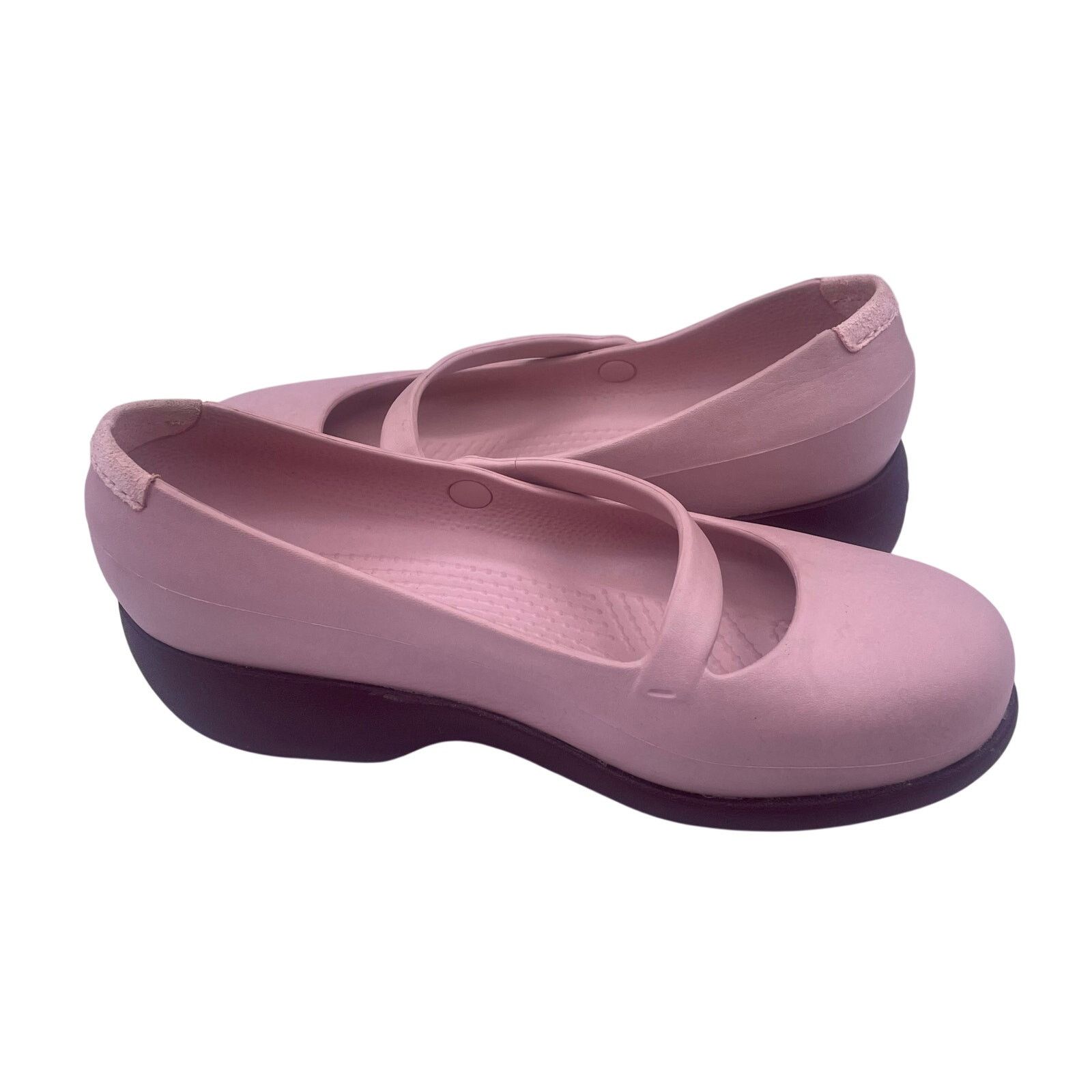 Crocs Crocs Croslite Rx Silver Fox Mary Jane Shoes Pink Womens 5 Size US 5 / IT 35 - 5 Thumbnail