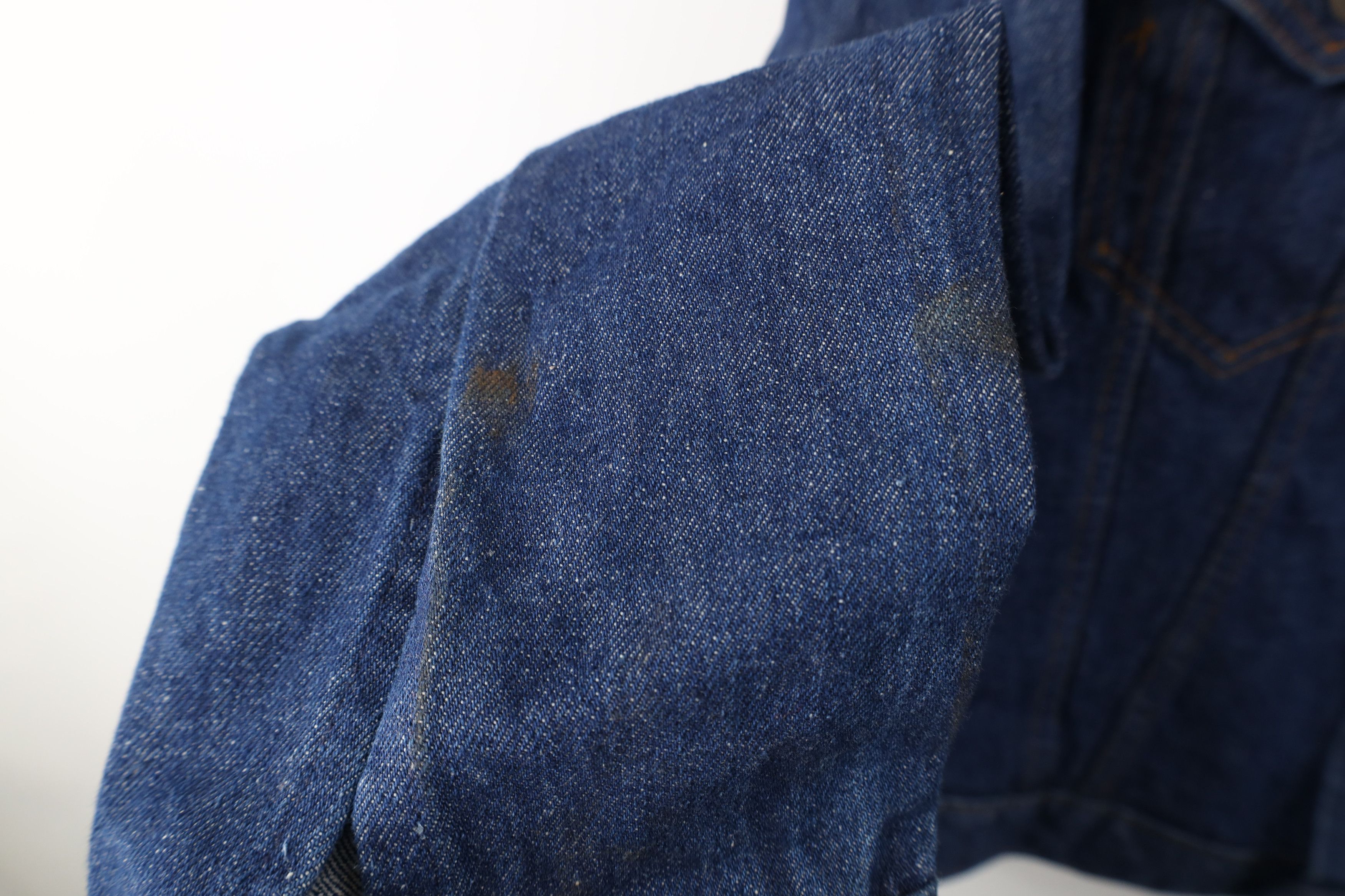Vintage Vintage 60s Streetwear Denim Jean Trucker Jacket Indigo USA Size US XXL / EU 58 / 5 - 4 Thumbnail