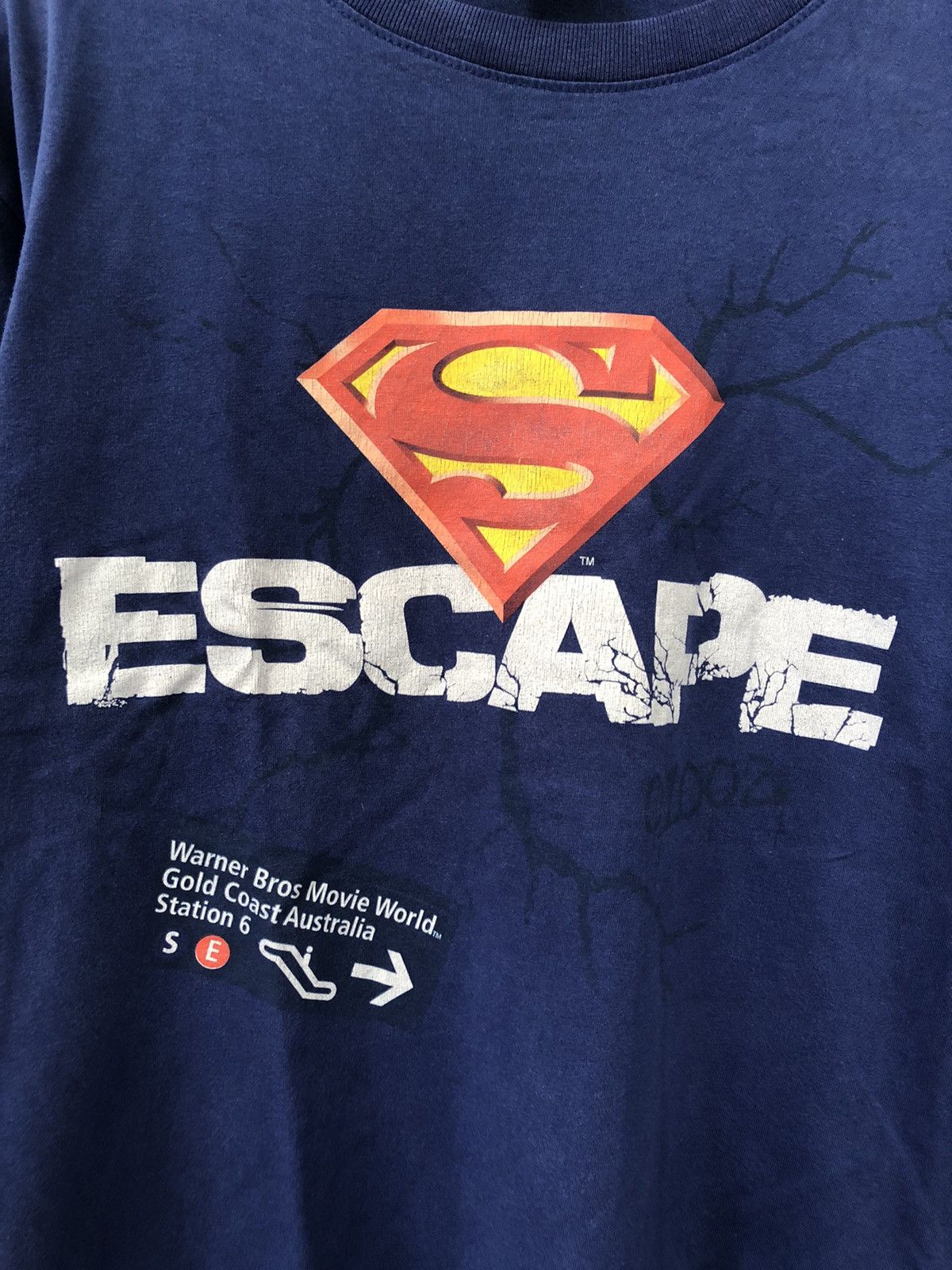 Warner Bros Warner Bros Superman Movie Tshirt Size US L / EU 52-54 / 3 - 4 Thumbnail