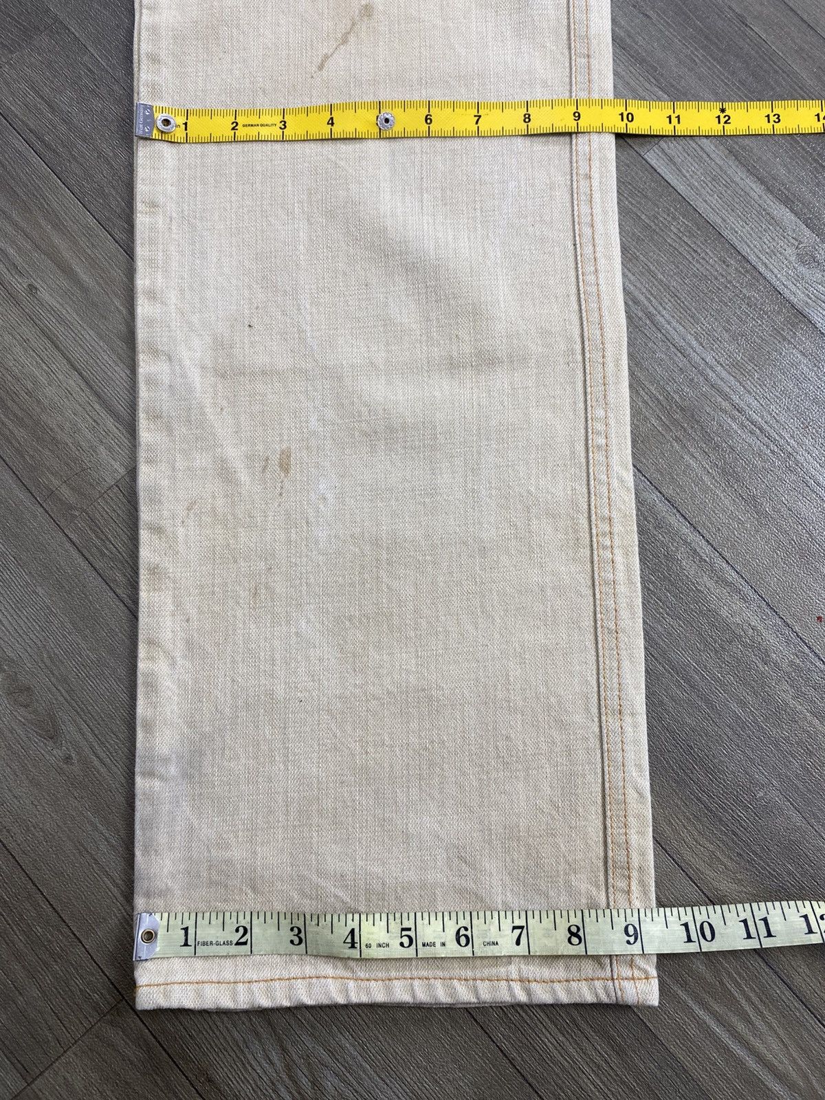 Japanese Brand Juvenile Delinquent Sakura Sukajan Karakuri Style Jeans Size US 32 / EU 48 - 17 Thumbnail