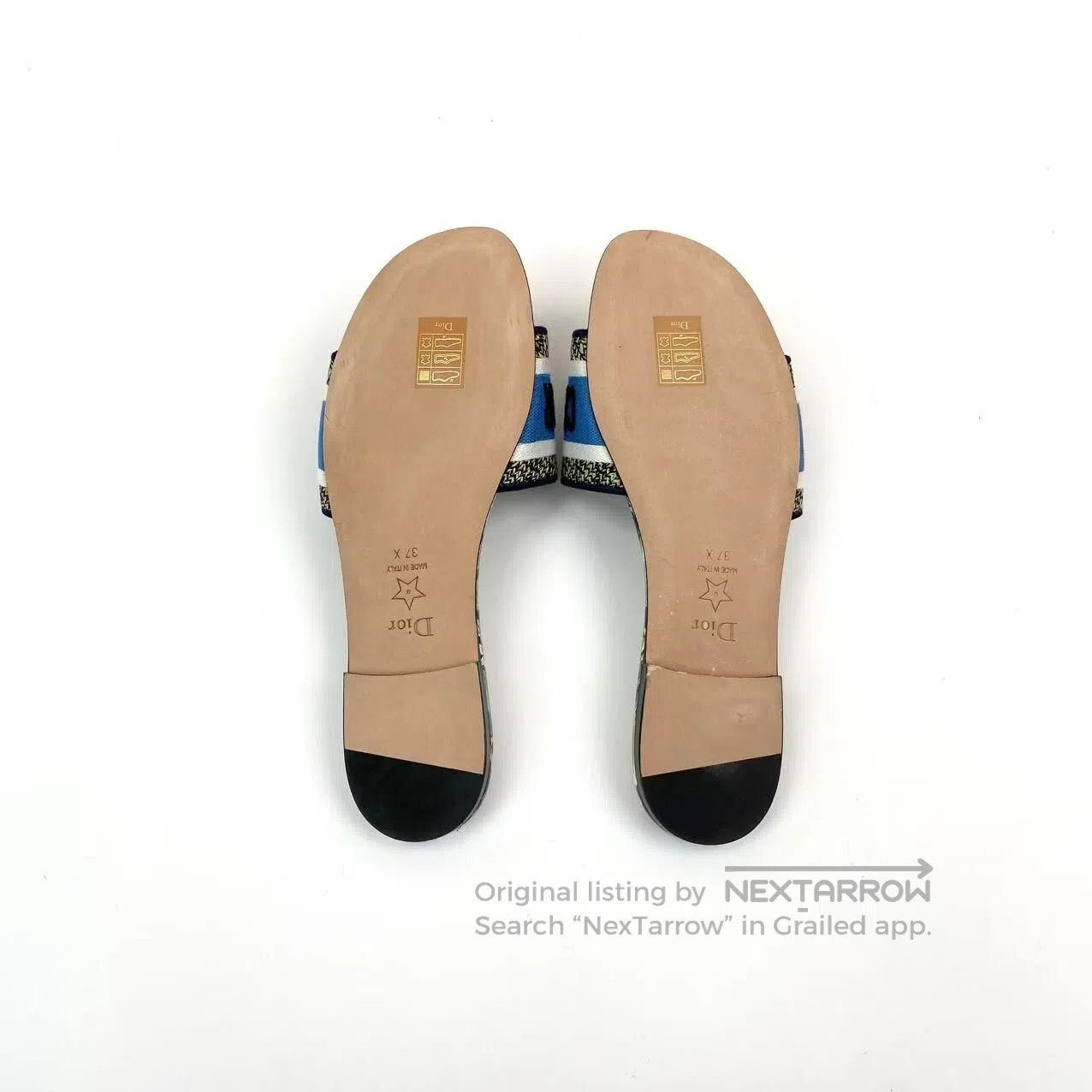 Dior Dior Floral embroidered logo flat slippers| Size US 6.5 / IT 36.5 - 6 Thumbnail