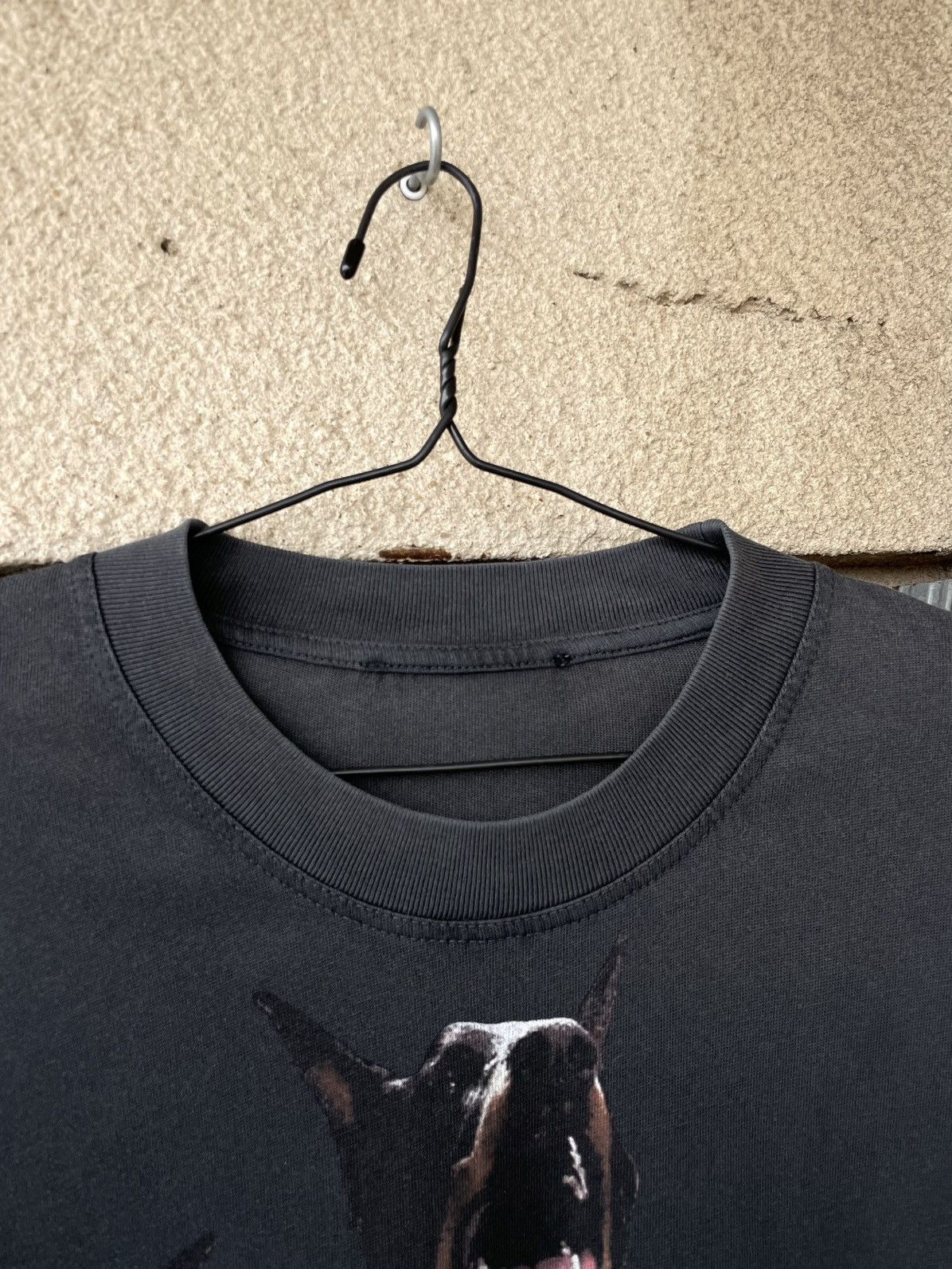 Represent Clo. Represent Clo Thoroughbred Doberman Faded Oversized T-Shirt Size US L / EU 52-54 / 3 - 3 Thumbnail