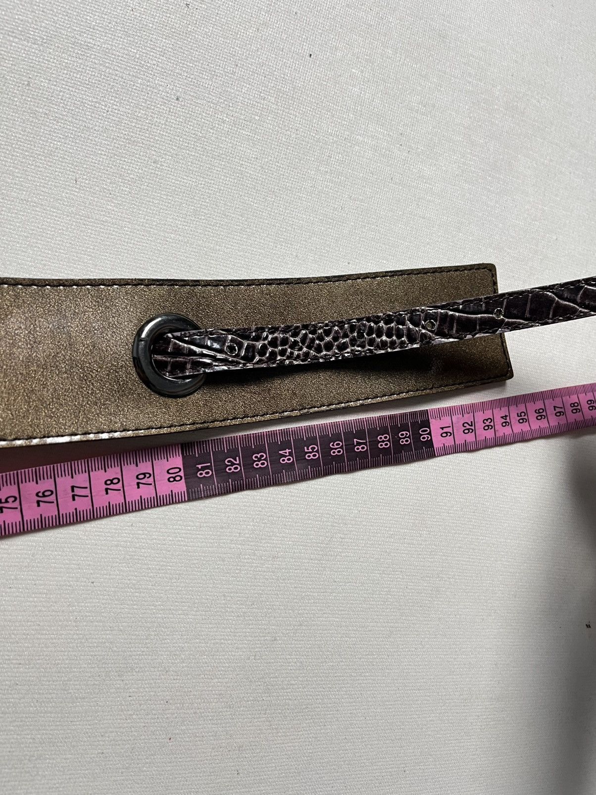 Japanese Brand Vintage wide belts Size ONE SIZE - 9 Thumbnail