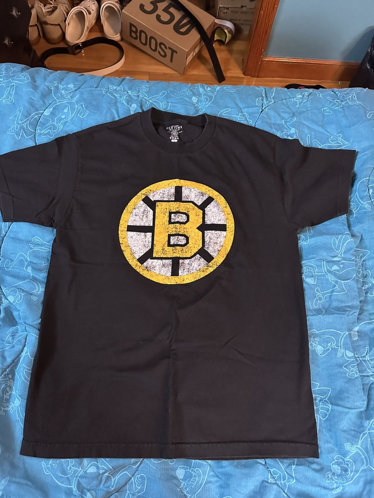 NHL Old Time Hockey Boston Bruins Bobby Orr T Shirt Size US L / EU 52-54 / 3 - 3 Thumbnail