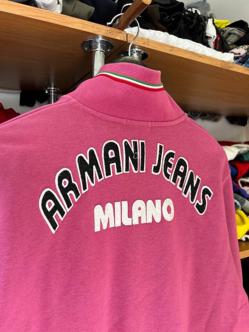 Giorgio Armani Armani Jeans Zip Y2K Glamour Unique Sweater Size US M / EU 48-50 / 2 - 6 Thumbnail