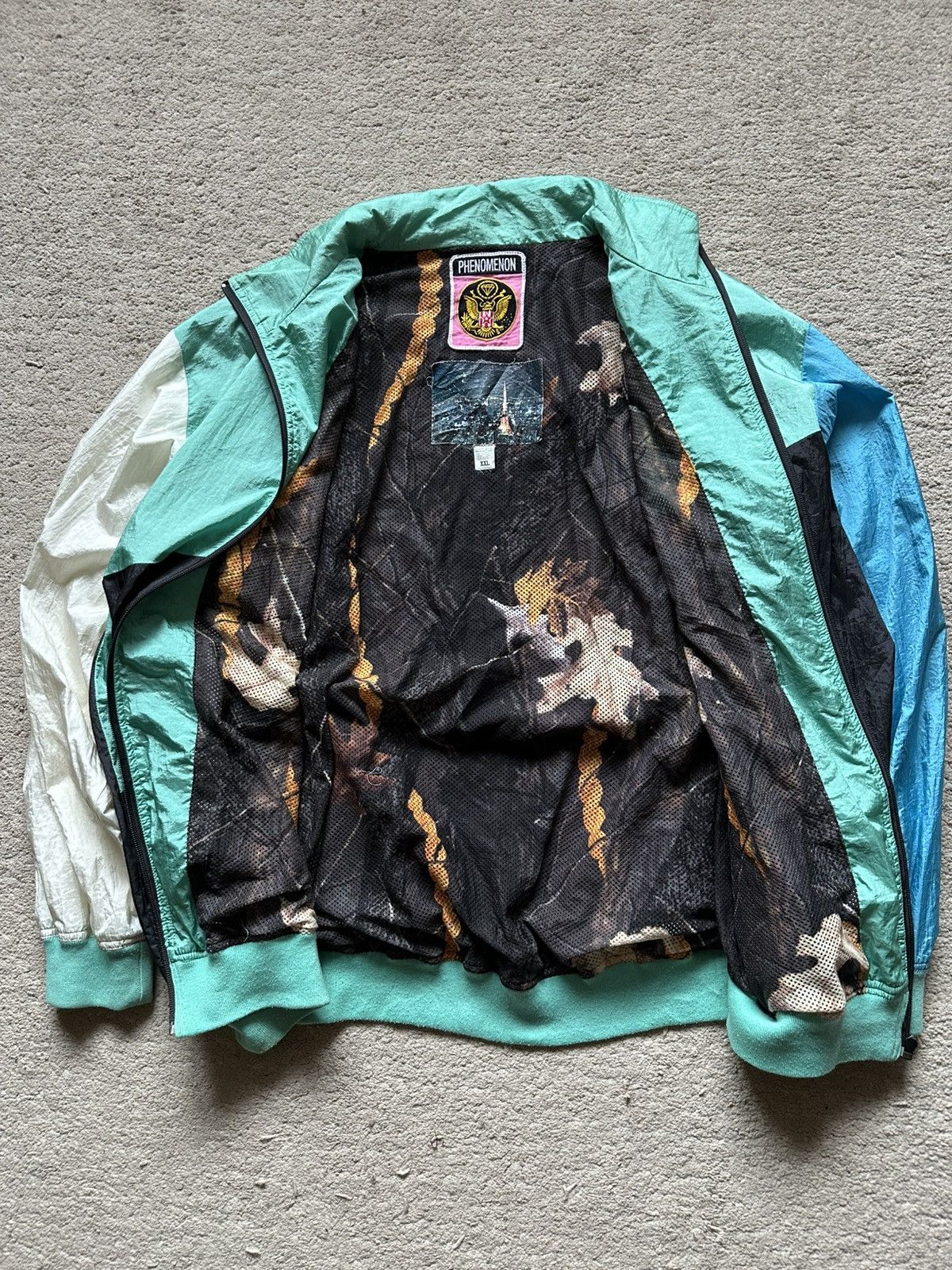 PHENOMENON SS2006 Phenomenon Raves Nylon Jacket Size US XXL / EU 58 / 5 - 8 Thumbnail