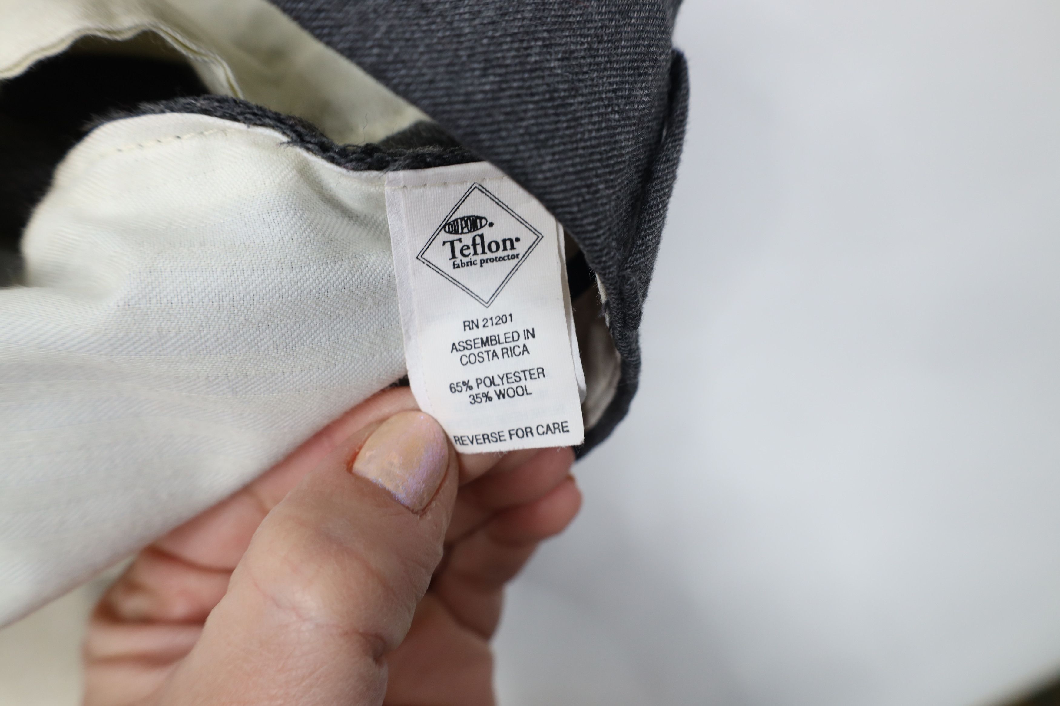 Vintage Vintage 90s Streetwear Knit Straight Leg Chino Pants Gray Size US 34 / EU 50 - 8 Thumbnail