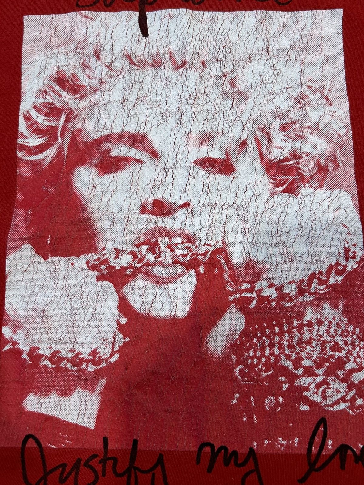 Supreme Supreme Madonna Tee Size US L / EU 52-54 / 3 - 4 Thumbnail