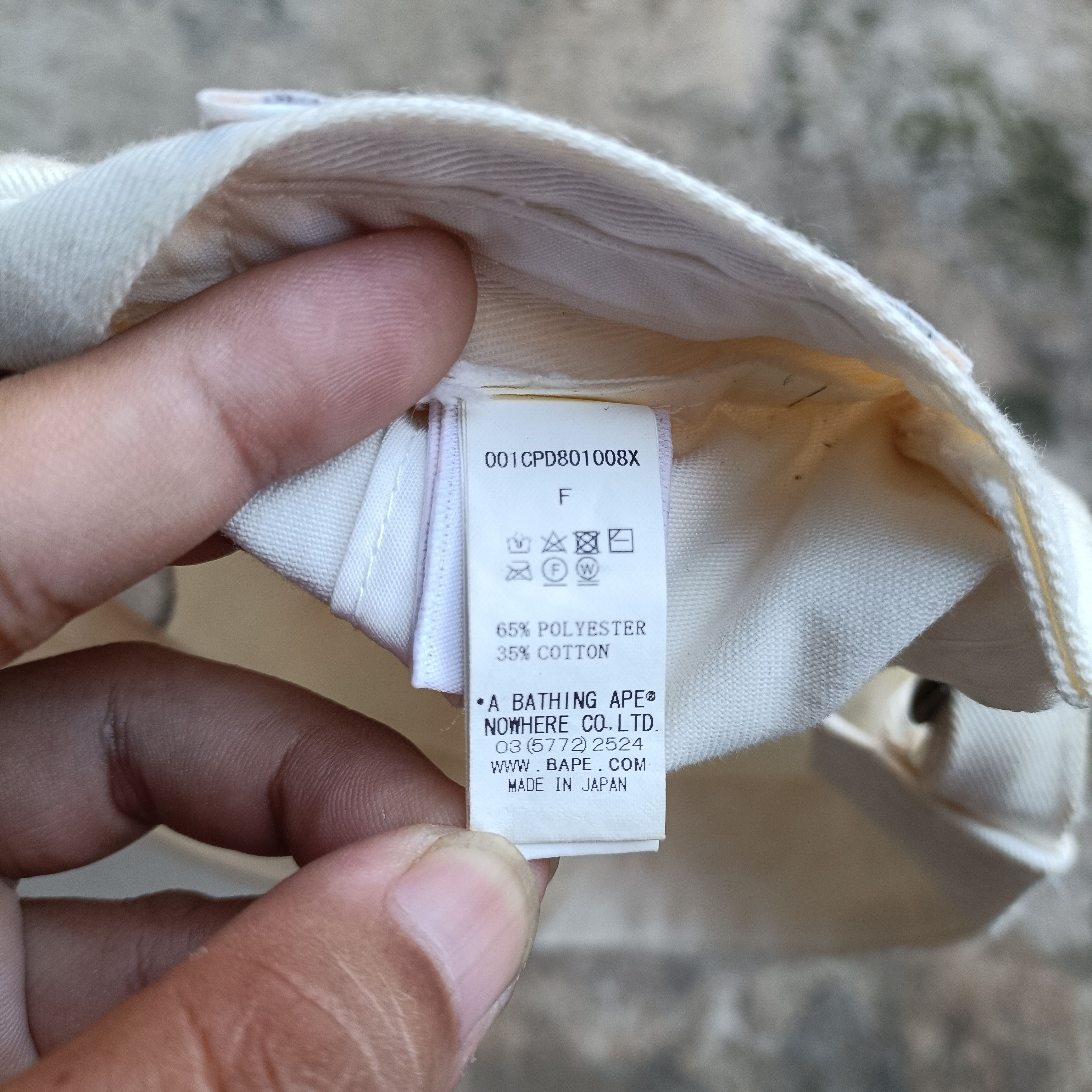 Bape Ape Head Panel Cap Bape Size ONE SIZE - 8 Thumbnail