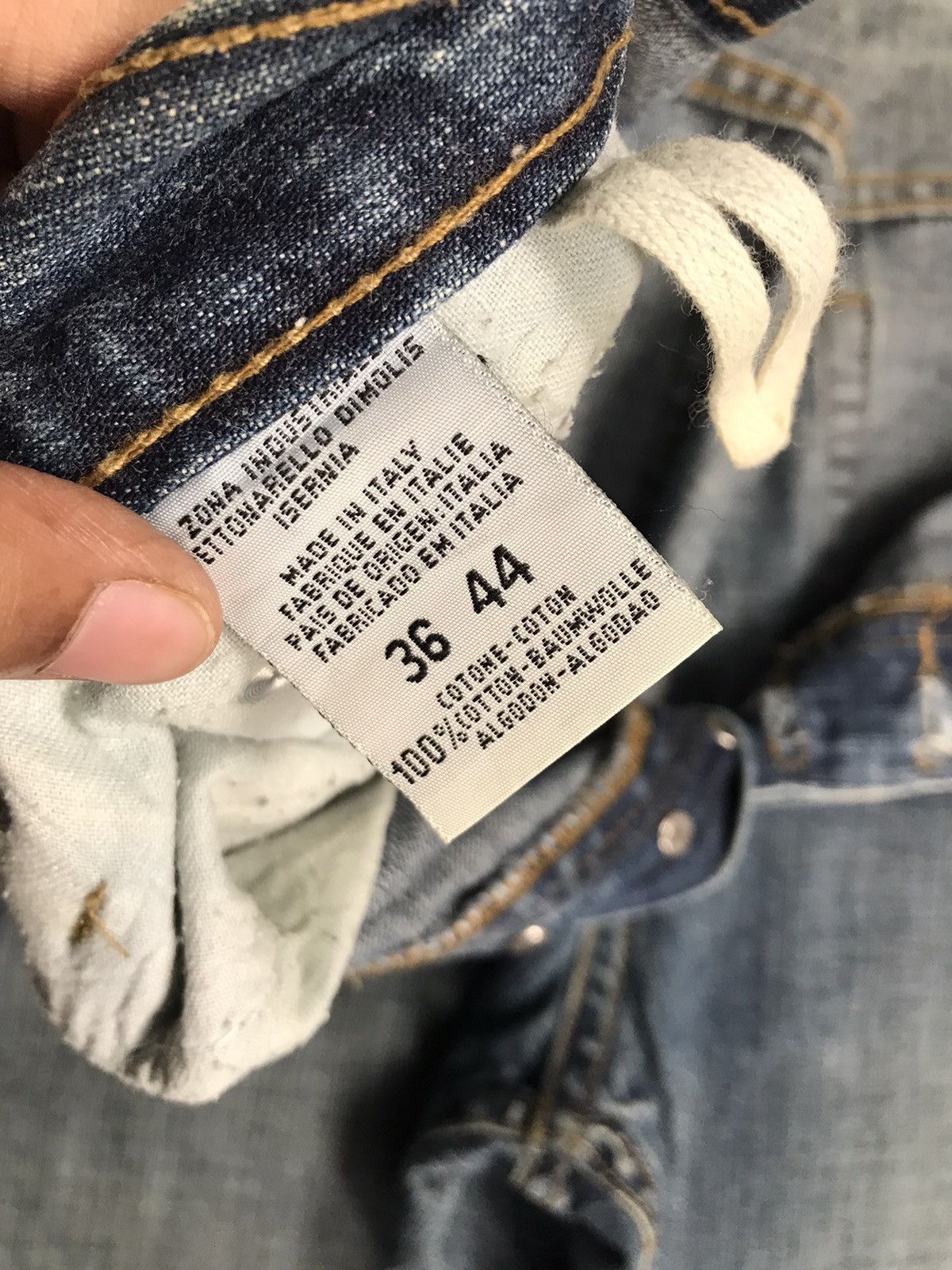 Diesel Vintage diesel industry straight fit denim Size US 34 / EU 50 - 11 Thumbnail