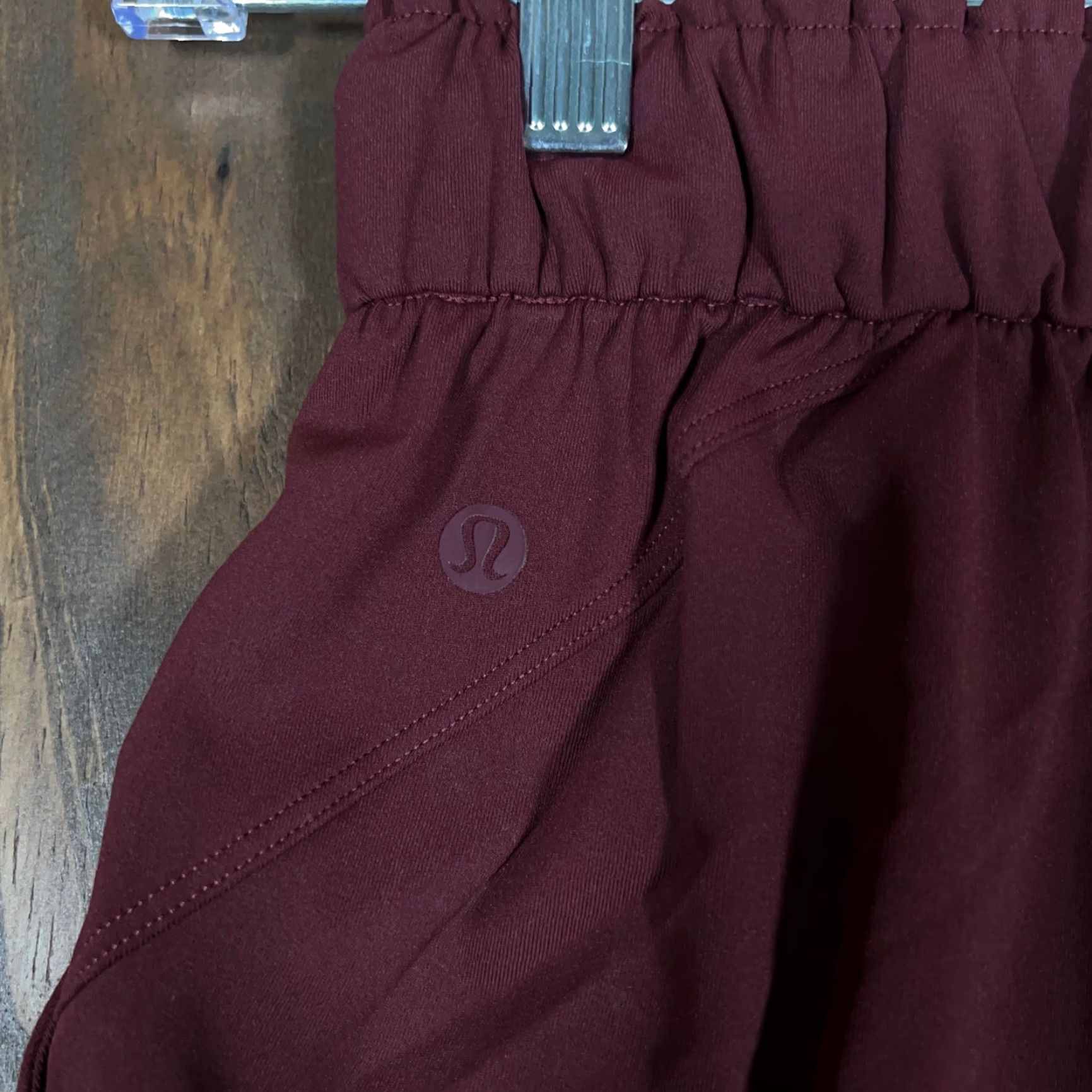 Lululemon Lululemon Womens Pants Maroon High Rise Pull On Drawstring Super Soft Stretch 2 Size 42" / US 20 - 4 Thumbnail