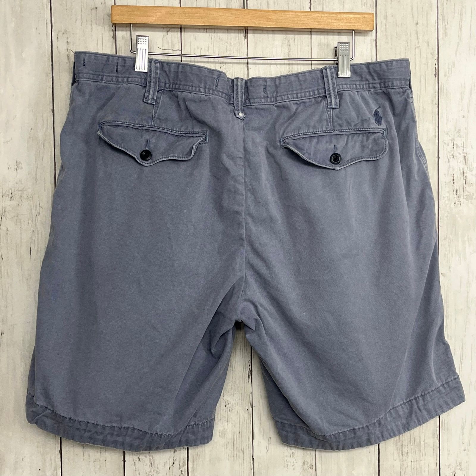 Polo Ralph Lauren Polo Ralph Lauren Blue Chino Shorts Relaxed Fit 100% Cotton Size US 38 / EU 54 - 2 Thumbnail