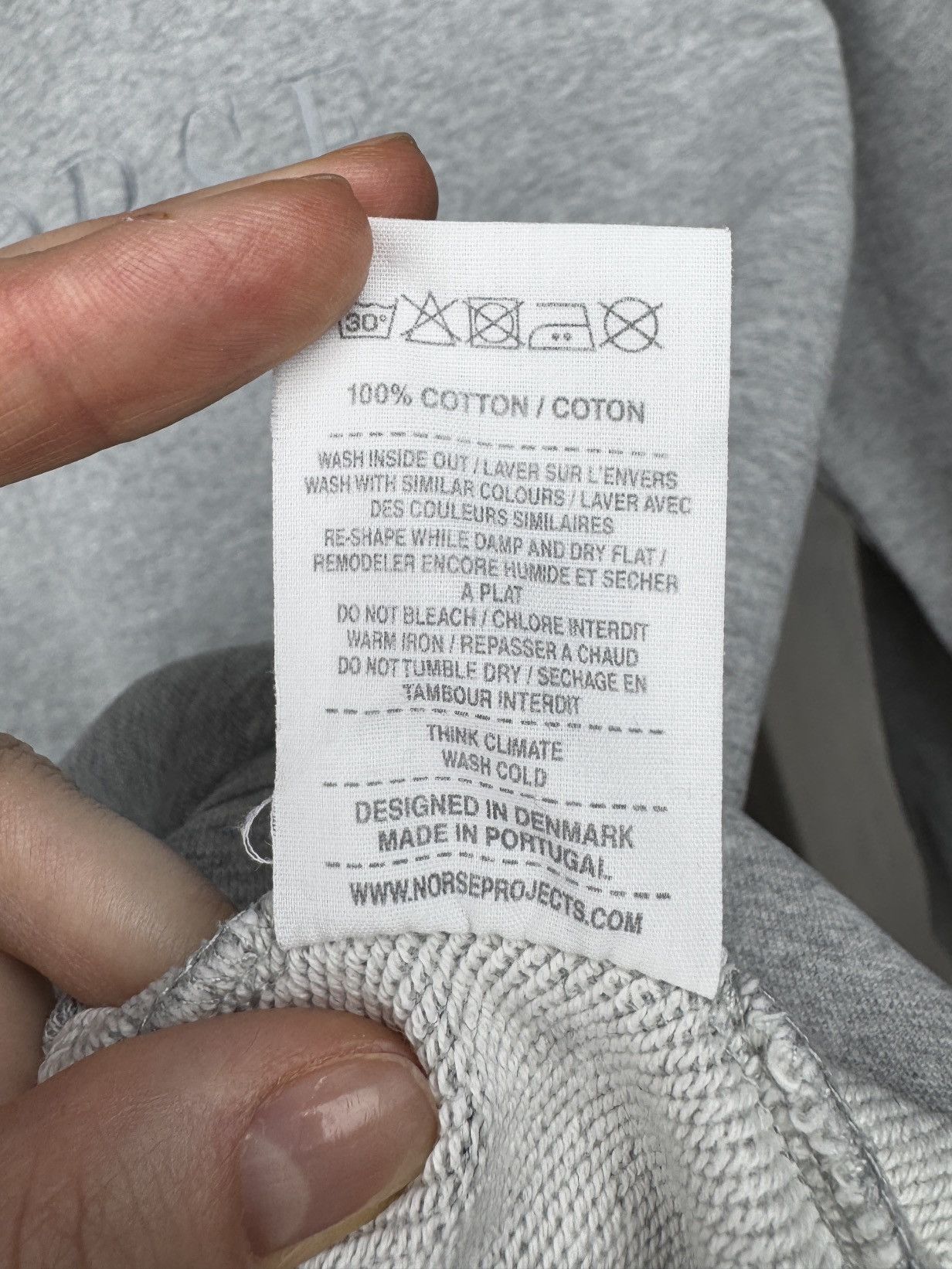 Norse Projects Norse Projects VAGN SERIF LOGO Sweatshirt Men's Crew Neck L Size US L / EU 52-54 / 3 - 10 Thumbnail