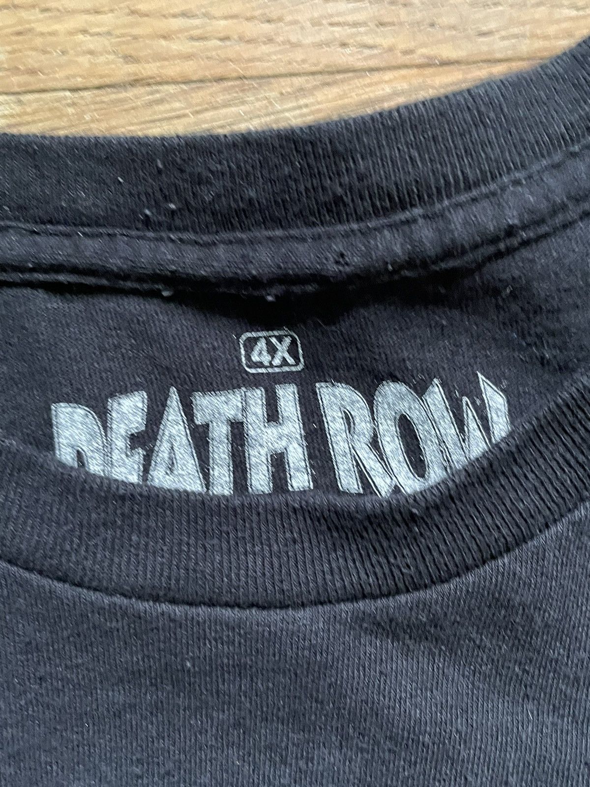 Death Row Records DEATH ROW RECORDS Logo Tee Size US XXL / EU 58 / 5 - 4 Thumbnail