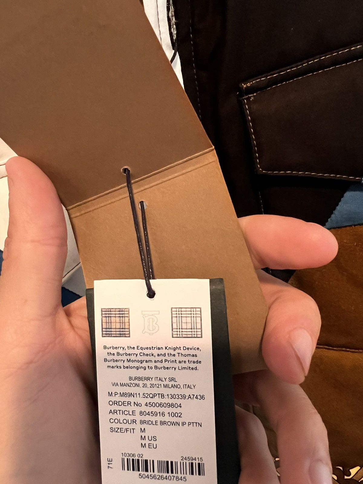 Burberry Brand new , limit addition collection Size US M / EU 48-50 / 2 - 4 Thumbnail