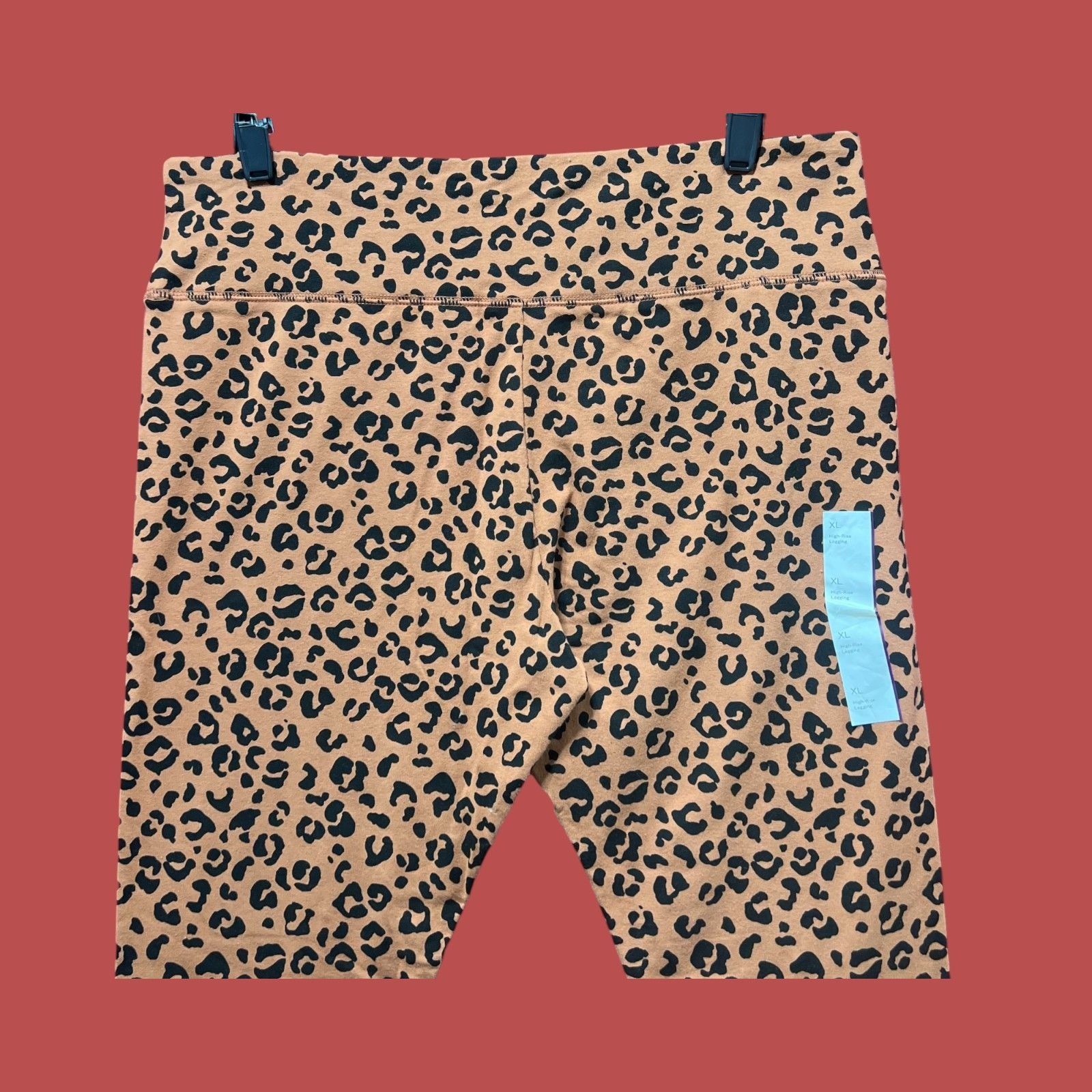 Other Wild Fable - Women's High Waisted Leopard Print Leggings - B Size 34" / US 12 / IT 48 - 9 Thumbnail